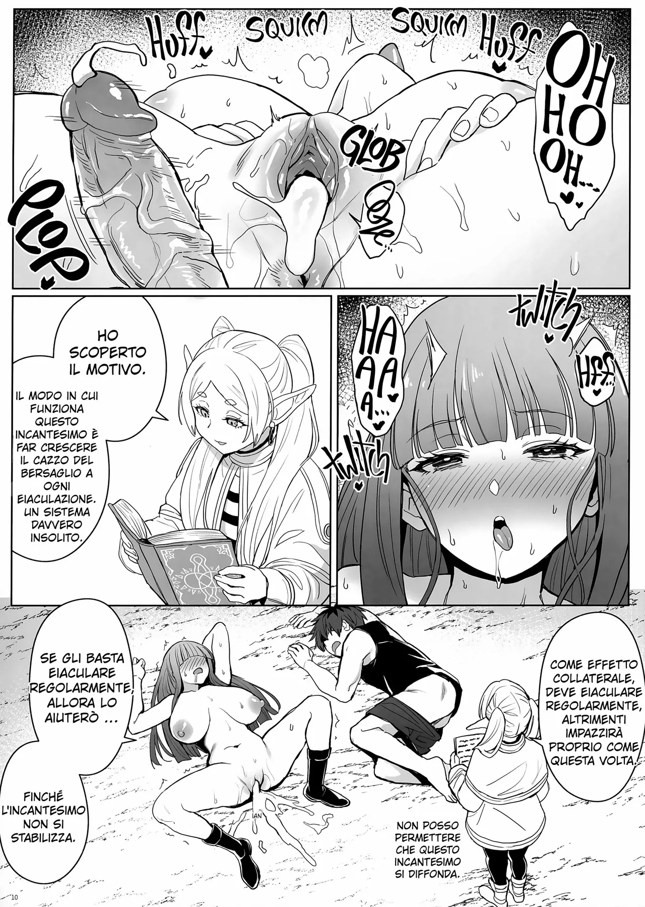 [COMEX (Zhen Lu)] Chinchin ga Ookiku Naru Mahou | Come Averlo Enorme (Sousou no Frieren) [Italian] [Digital] Bildnummer 11