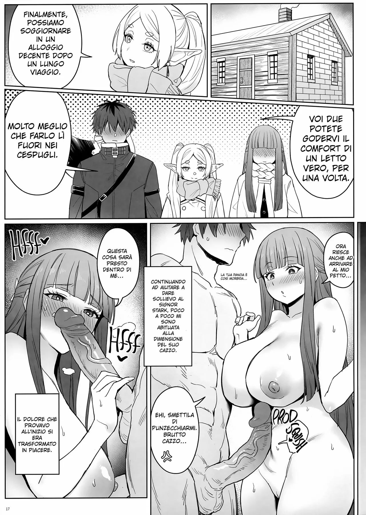 [COMEX (Zhen Lu)] Chinchin ga Ookiku Naru Mahou | Come Averlo Enorme (Sousou no Frieren) [Italian] [Digital] Bildnummer 18