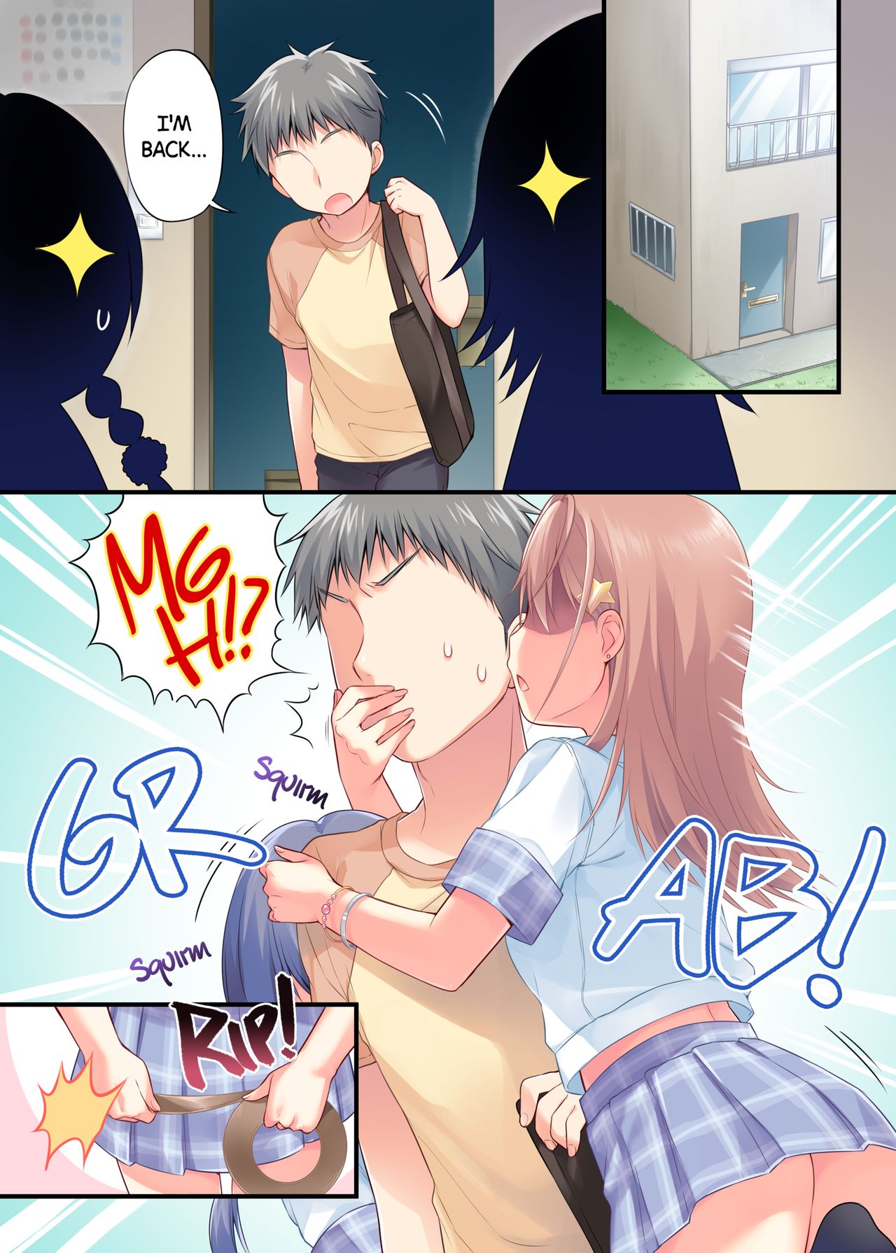 [Triangle!] Chou Ikeike Joshi Kousei no Atashi ga Tada de Yarasete ageru ndakara Kansha shinasai yo! | You'd better be thankful that you're getting a super energetic high school girl like me for free! [English] {2d-market.com} [Decensored] [Digi image number 3