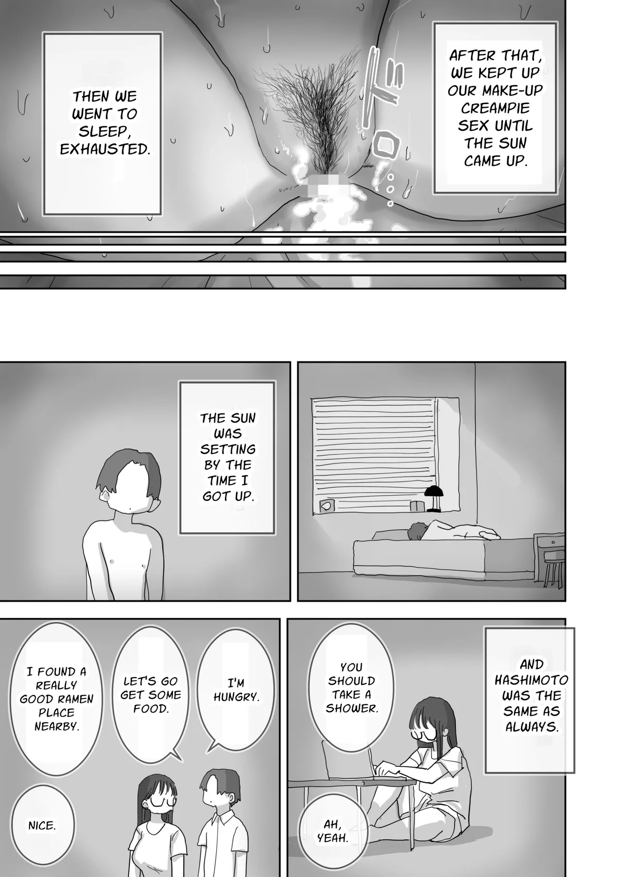 [Hiyashi Makura] Zoku・Onna Tomodachi to Sugosu Mattari Icha Love H na Kyuujitsu Hashimoto-hen | My Naughty Lovey-Dovey Day Off With My Female Freinds Continued ~Hashimoto Route~ [English] [meatmanTL] 图片编号 63