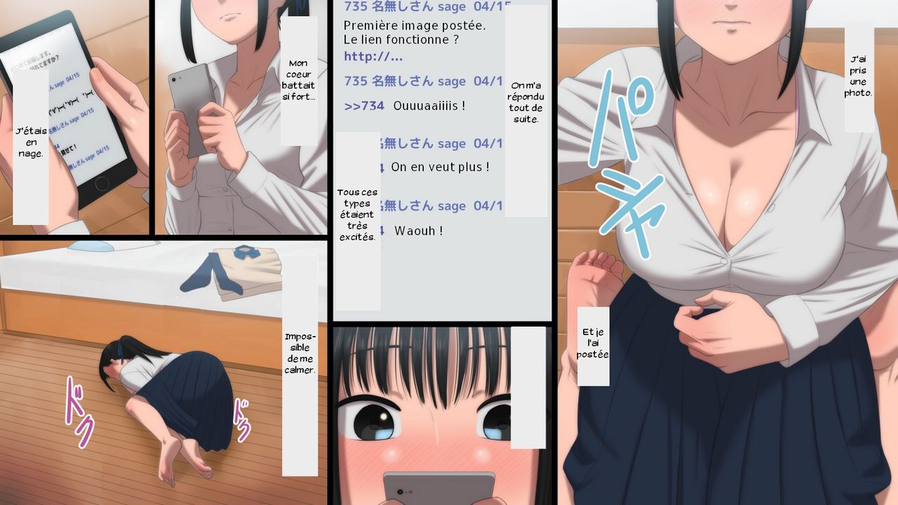 [Artienne] Majime na JK ga Ero Jidori ni Hamatte Saishuuteiki ni Oji-san to SEX suru Hanashi [French] [Zer0] numero di immagine  4