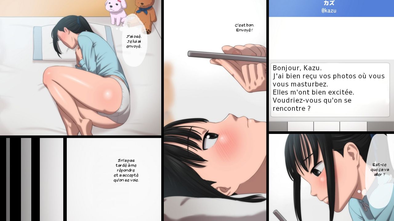 [Artienne] Majime na JK ga Ero Jidori ni Hamatte Saishuuteiki ni Oji-san to SEX suru Hanashi [French] [Zer0] numero di immagine  19