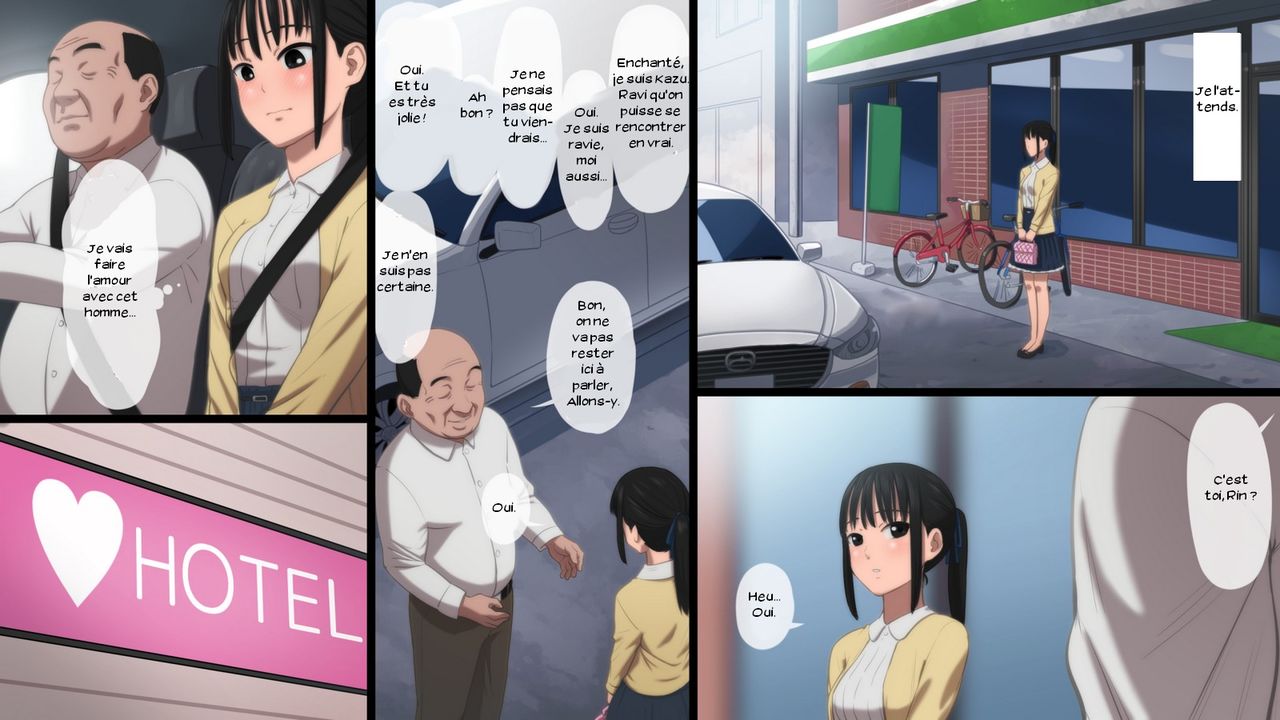 [Artienne] Majime na JK ga Ero Jidori ni Hamatte Saishuuteiki ni Oji-san to SEX suru Hanashi [French] [Zer0] numero di immagine  20