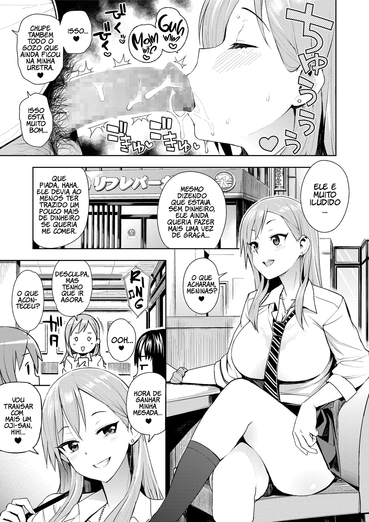[Tamagoro] JK-ENKO ~Hiiragi Marin no Baai~ | High School Call Girl ~The Case of Marin Hiiragi~ (COMIC saseco Vol. 2) [pt-BR] [Bakai.org] [Digital] image number 3