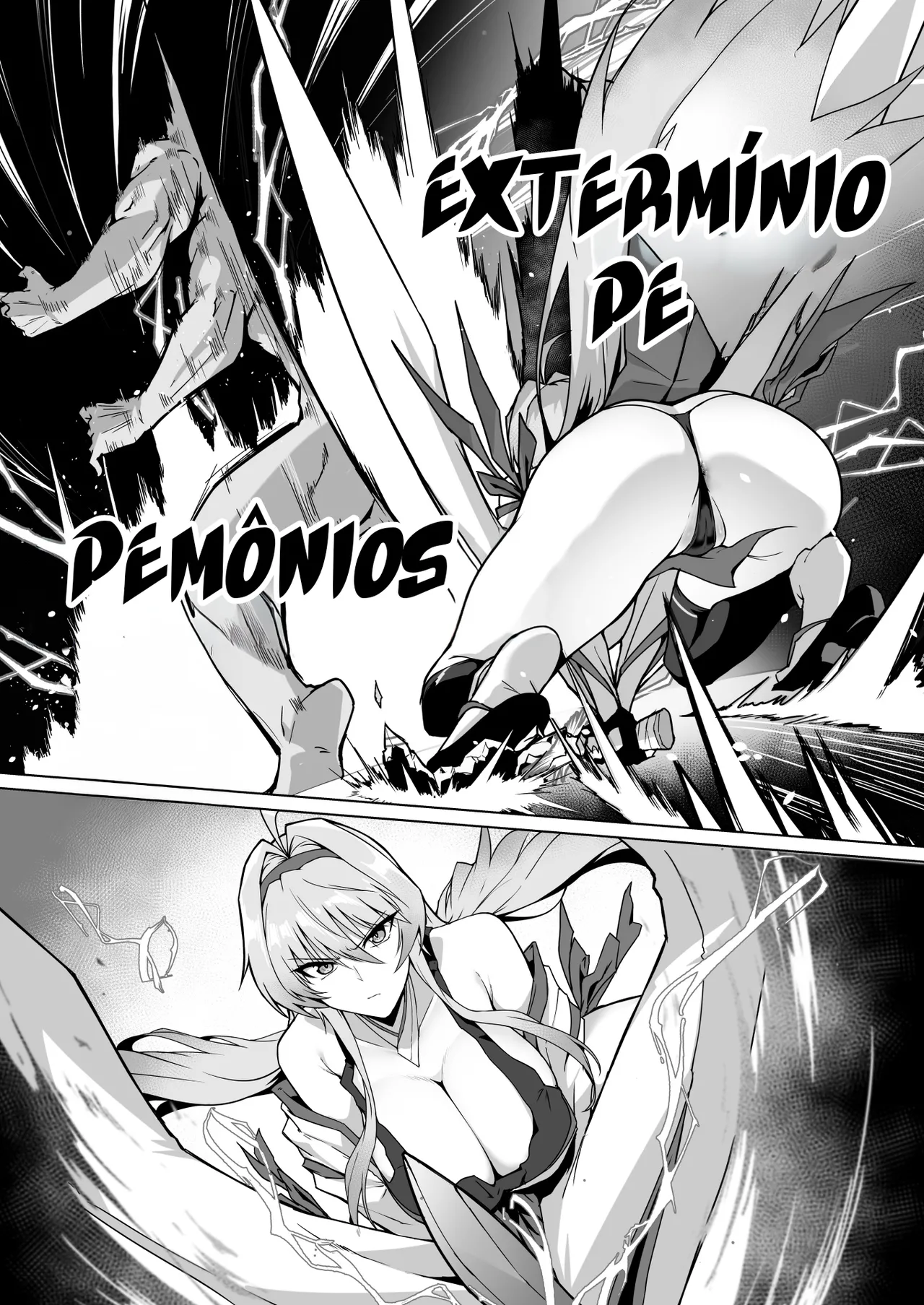 [Hokkebain! (Halcon)] Hama no Miko Ingoku ni Otsu | Exorcist Maidens: The Fall to Lustful Hell [pt-BR] [Bakai.org] [Digital] image number 8