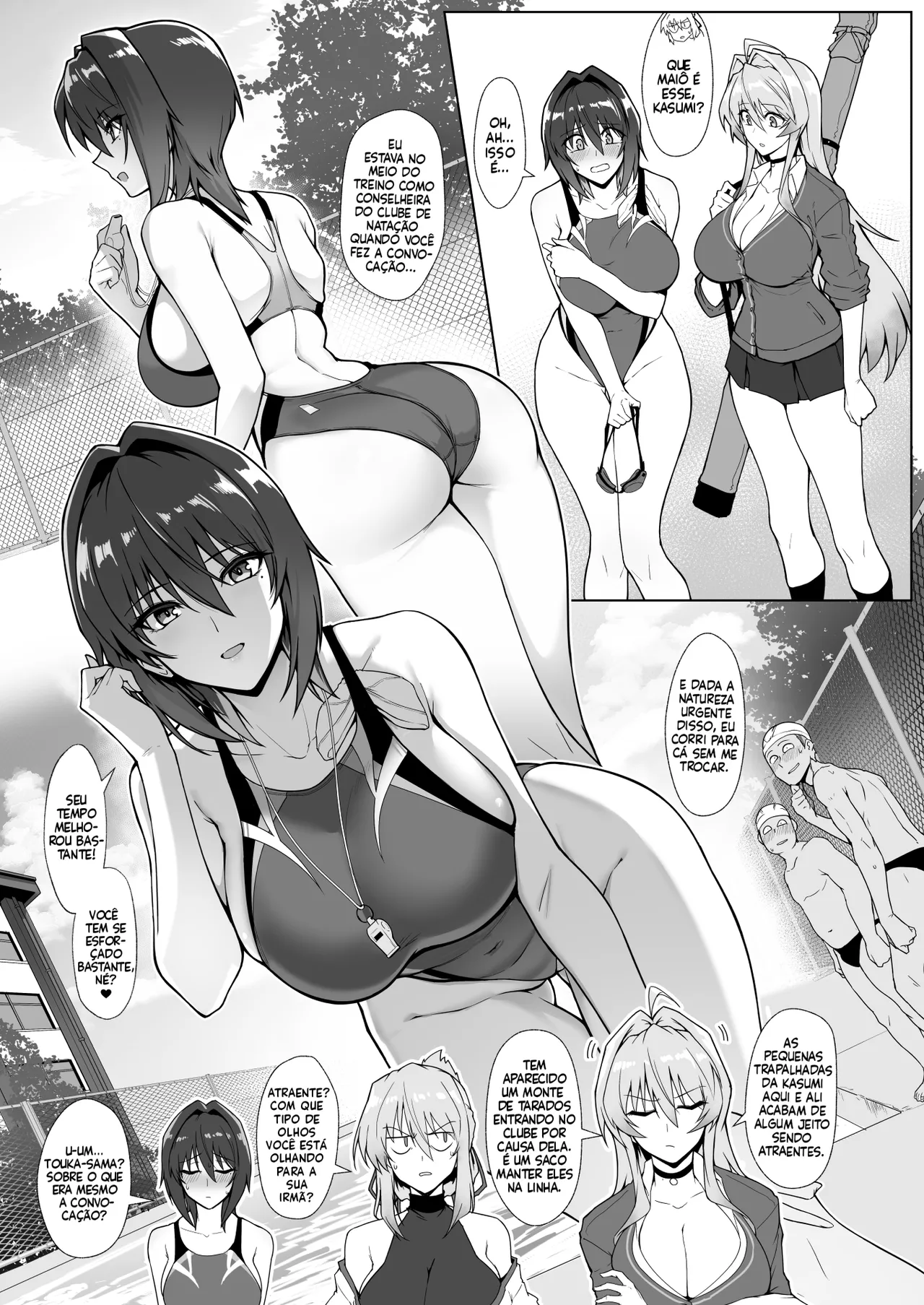 [Hokkebain! (Halcon)] Hama no Miko Ingoku ni Otsu | Exorcist Maidens: The Fall to Lustful Hell [pt-BR] [Bakai.org] [Digital] image number 12