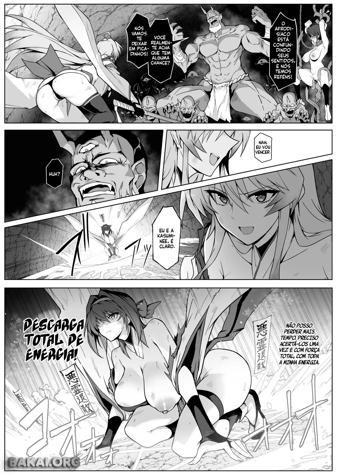 [Hokkebain! (Halcon)] Hama no Miko Ingoku ni Otsu | Exorcist Maidens: The Fall to Lustful Hell [pt-BR] [Bakai.org] [Digital] image number 23