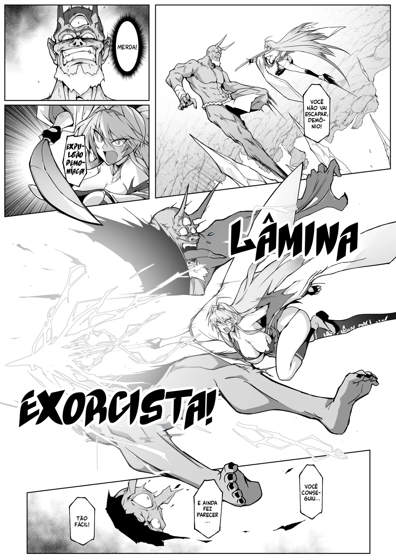 [Hokkebain! (Halcon)] Hama no Miko Ingoku ni Otsu | Exorcist Maidens: The Fall to Lustful Hell [pt-BR] [Bakai.org] [Digital] image number 25