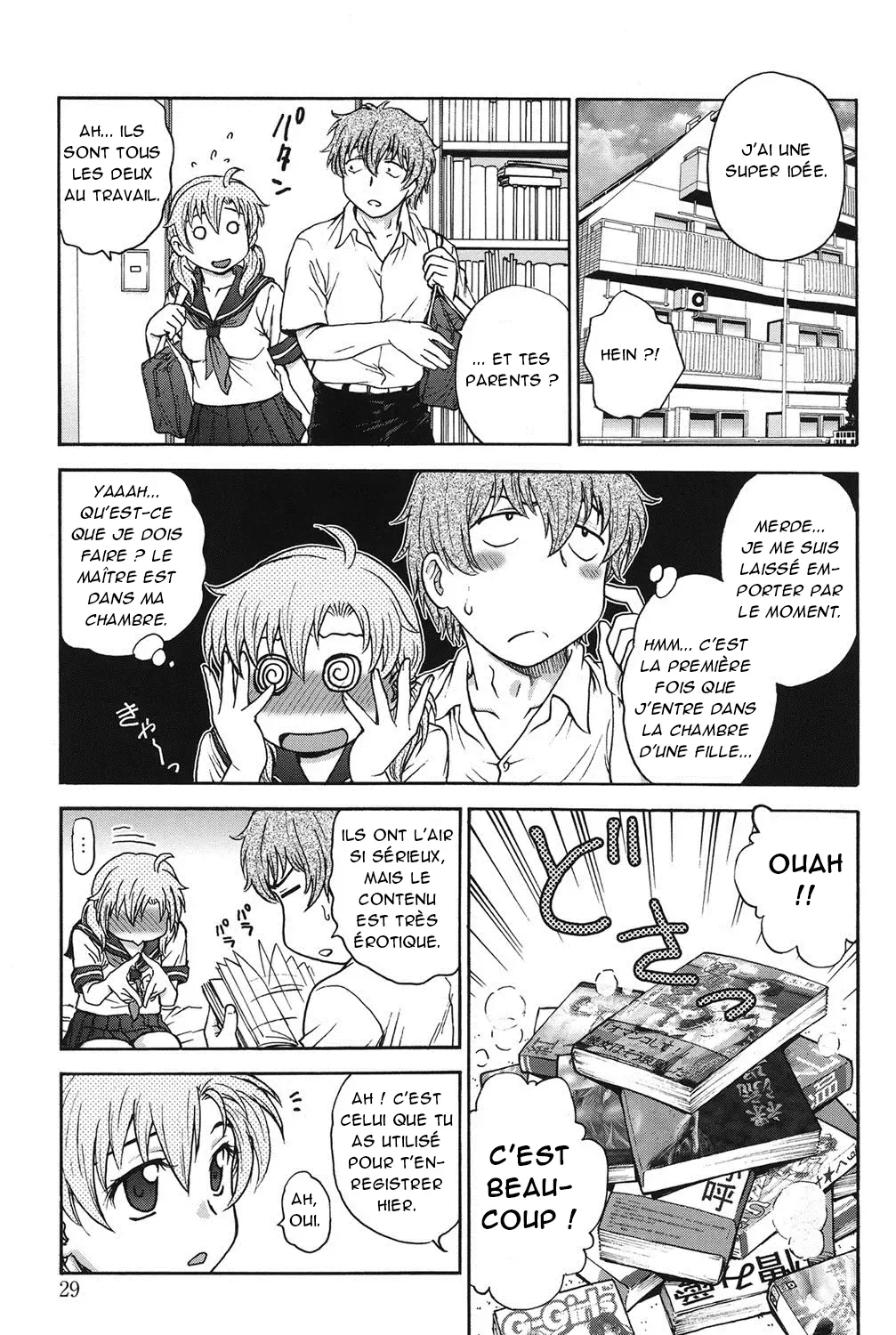 [funabori nariaki] Himitsu ni Shite ne | S'il vous plaît, gardez le secret Chap 1-4 [French][Akroda] 이미지 번호 28