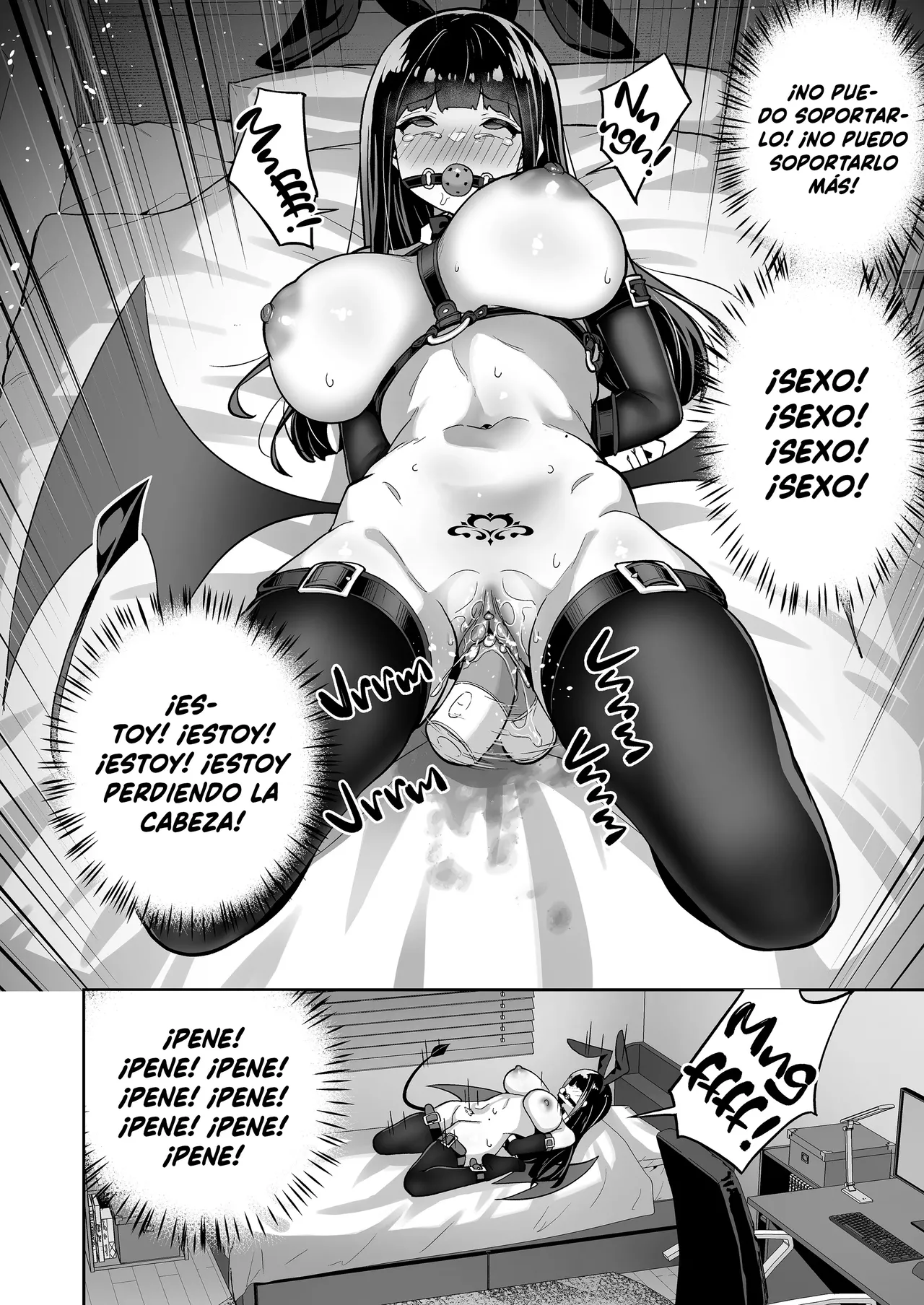 [Takurowo] Namaiki Gal O Succubus Ni Shite Oshioki Shitatta Ken 4 [Spanish] [MandaloAsiNoma] [Digital] 画像番号 22