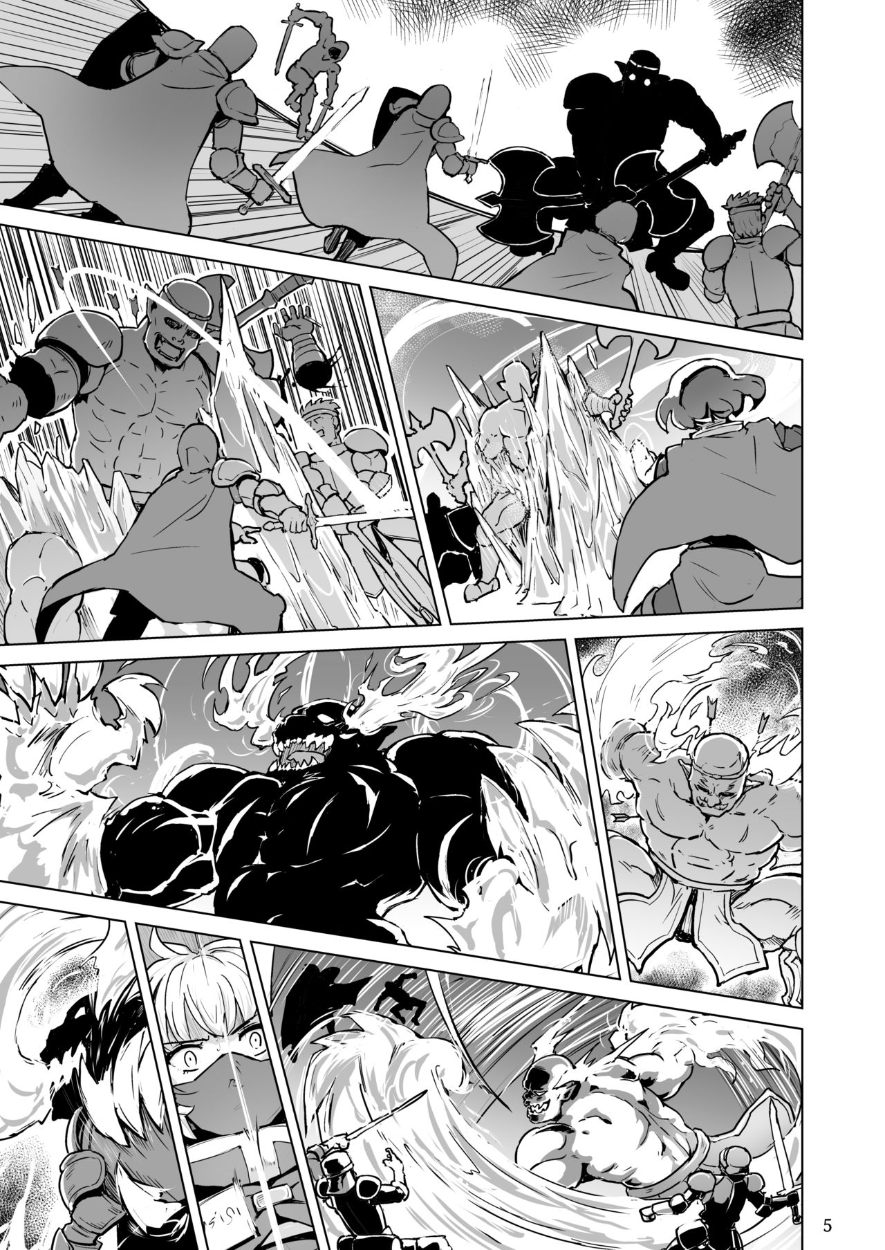 [V-SLASH (Yuugiri)] Haiboku no Hanshoku Dorei [Digital] image number 6