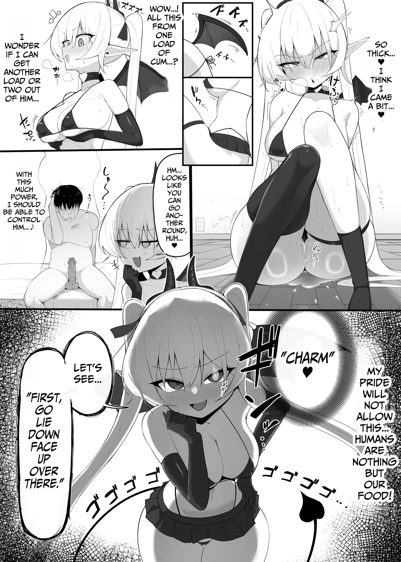 [Osinobu no Yakata (Osinobu)] Atashi no Ejiki ni Narinasai! | Fall Prey To A Succubus! [English] [lethal dolphin] image number 17