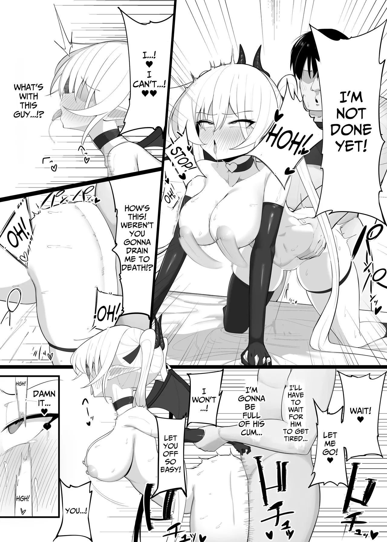 [Osinobu no Yakata (Osinobu)] Atashi no Ejiki ni Narinasai! | Fall Prey To A Succubus! [English] [lethal dolphin] image number 35