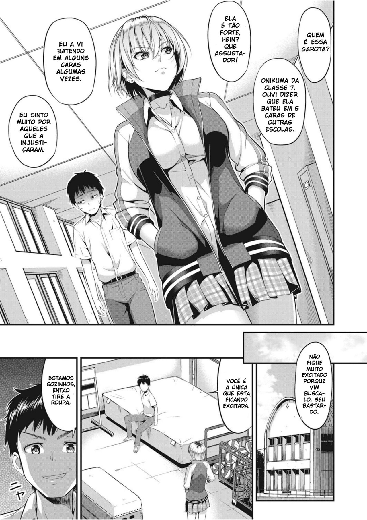 [Takano Yuki] Amanojaku (COMIC AUN 2018-12) [Portuguese-BR] [Ninjaboy] [Digital] Bildnummer 3