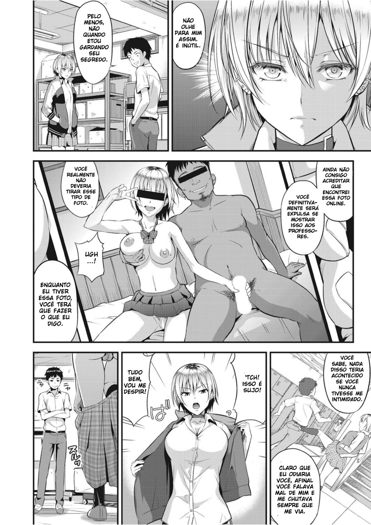 [Takano Yuki] Amanojaku (COMIC AUN 2018-12) [Portuguese-BR] [Ninjaboy] [Digital] Bildnummer 4