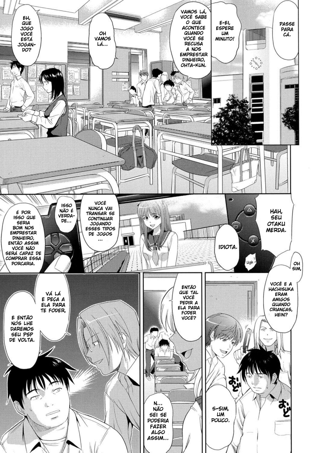 [Takano Yuki] Otetetsunaide (Chichi-Otome) [Portuguese-BR] [Ninjaboy] [Digital] Bildnummer 1