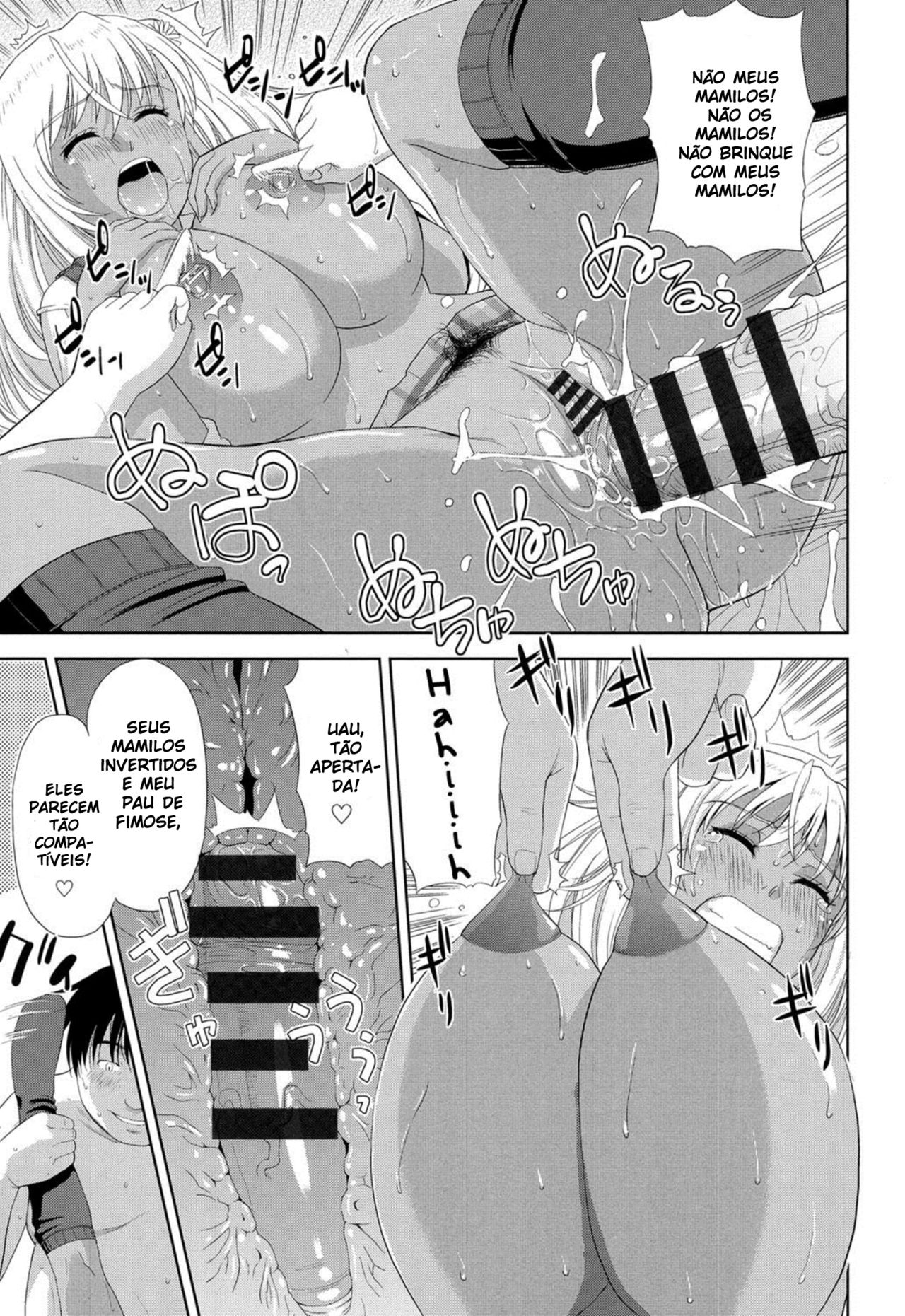 [Takano Yuki] Otetetsunaide (Chichi-Otome) [Portuguese-BR] [Ninjaboy] [Digital] Bildnummer 17