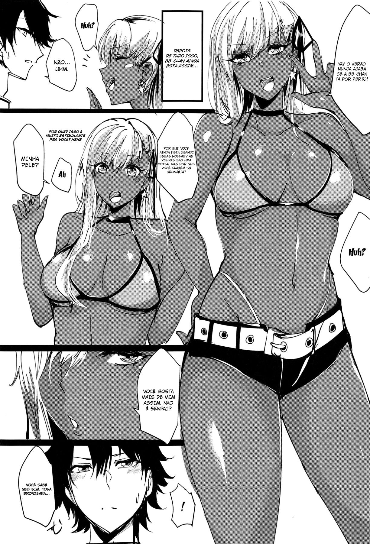 (C95) [Inuyoukan (Agetama)] Senpai Yappa Hentai (Fate/Grand Order) [Portuguese-BR] [Esquizofrenia Scans] 画像番号 2