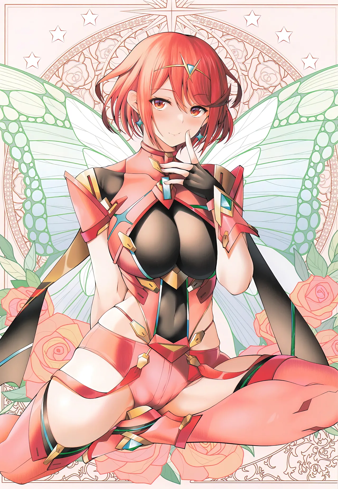 (C106) [DAIVE (KOU)] Rakuen (Xenoblade Chronicles 2) [Chinese] [甜族星人x我不看本子汉化] [Digital] 画像番号 5