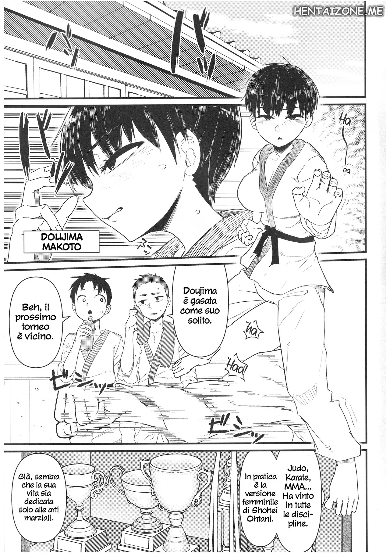 (C105) [Akatsuki Katsuie no Circle (Akatsuki Katsuie)] Budou Baka | Allenamento Marziale Speciale [Italian] 图片编号 2