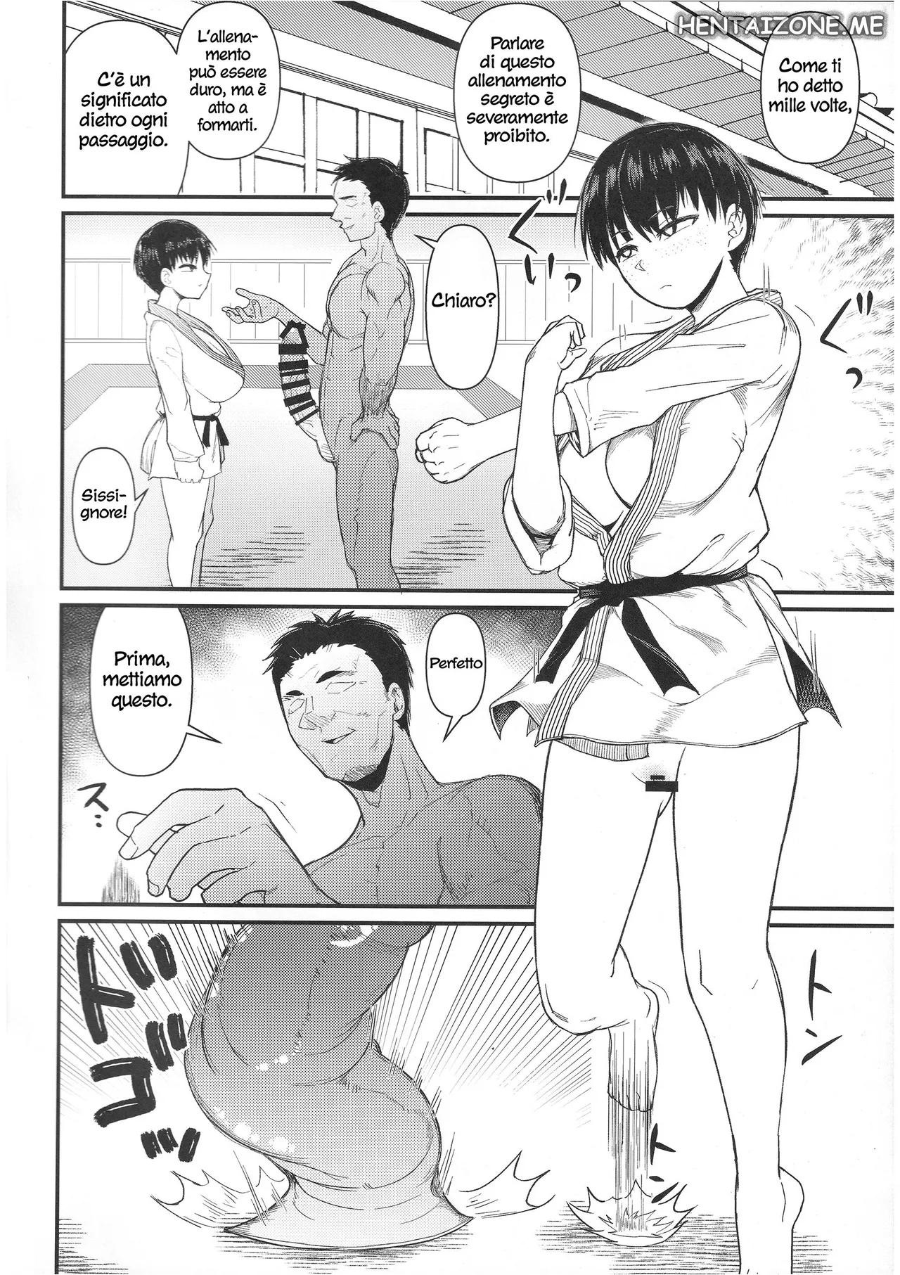 (C105) [Akatsuki Katsuie no Circle (Akatsuki Katsuie)] Budou Baka | Allenamento Marziale Speciale [Italian] 图片编号 7