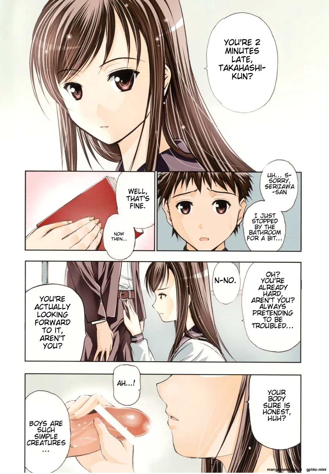 Un etudiant de la fille -color- 图片编号 4