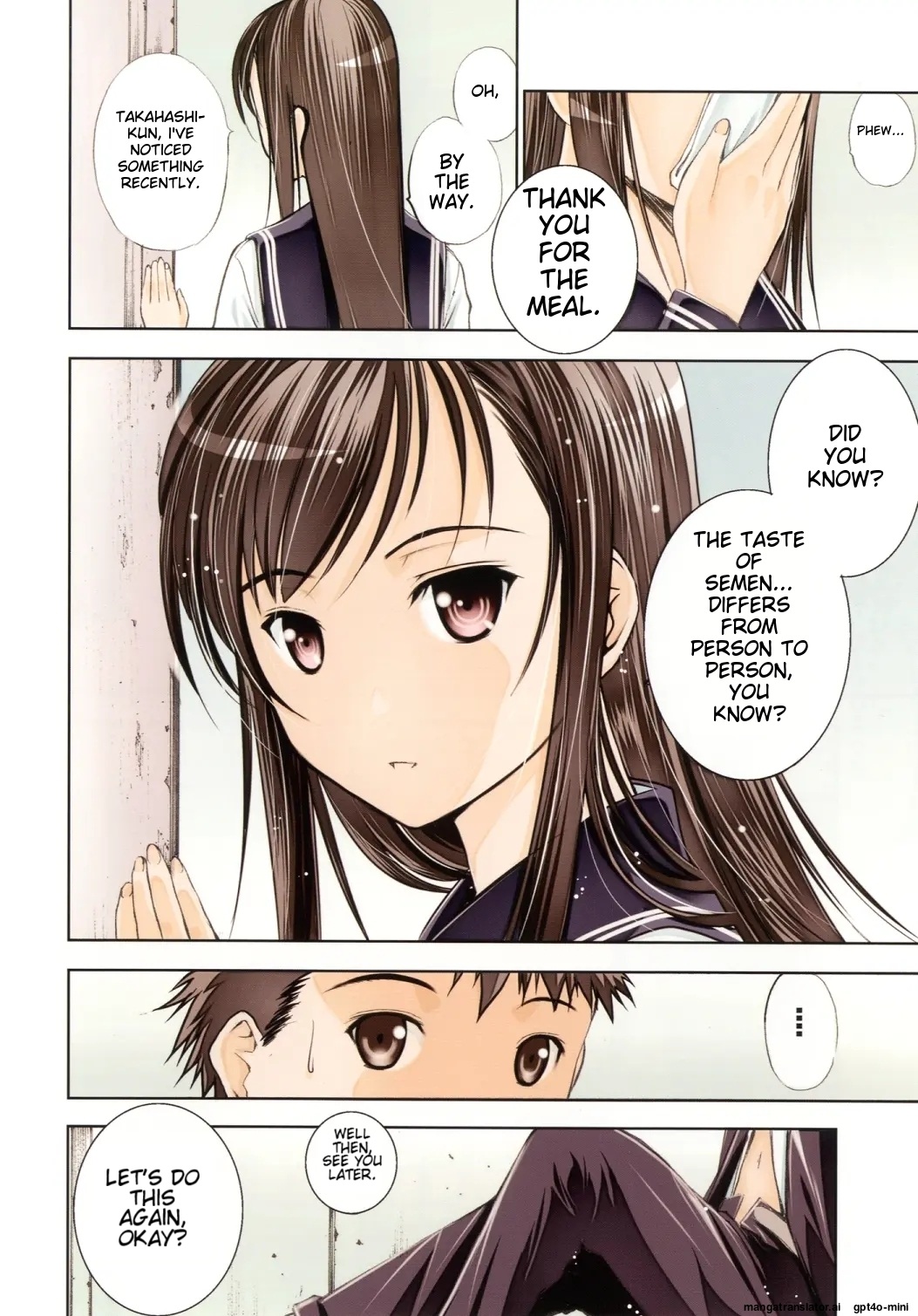 Un etudiant de la fille -color- 图片编号 10