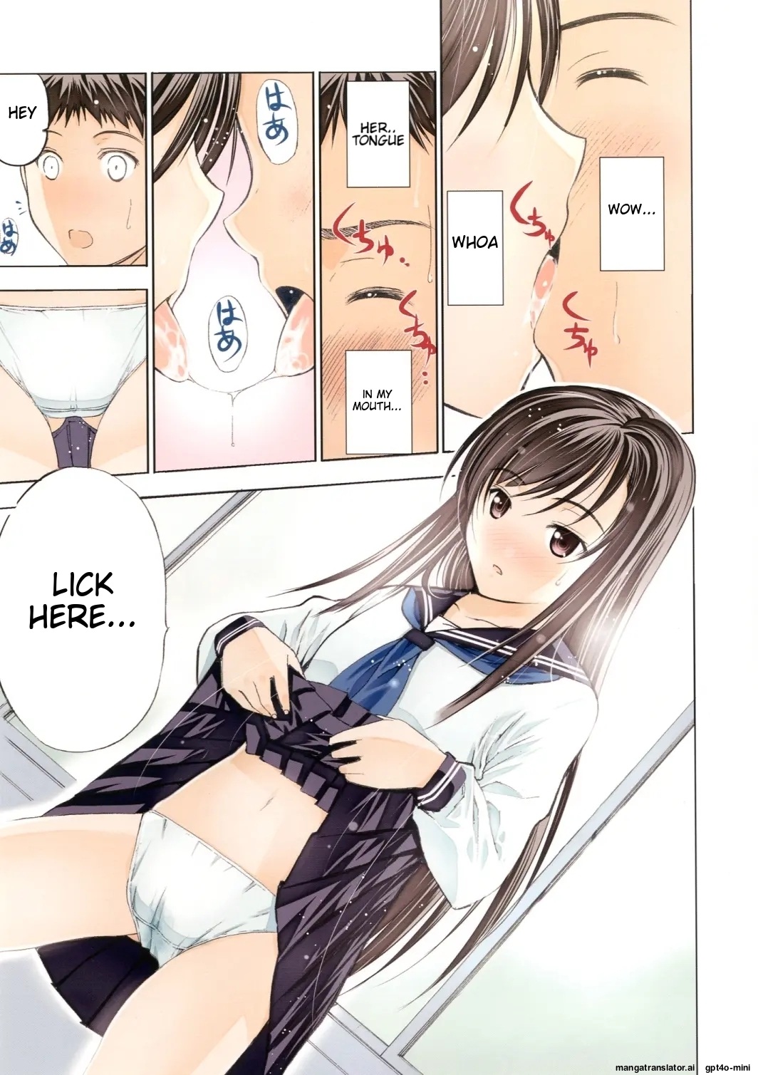 Un etudiant de la fille -color- 图片编号 17