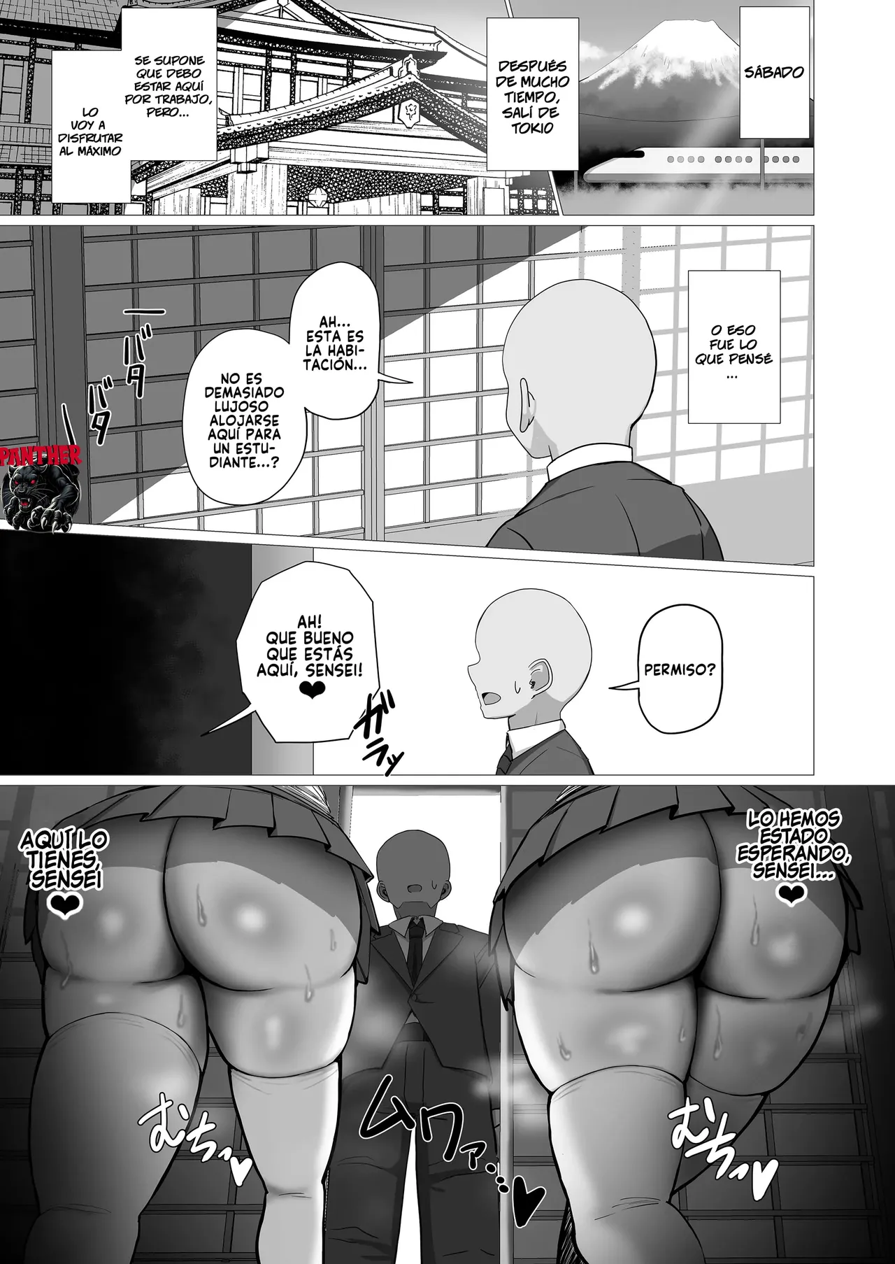 [Pastaskii] Sensei, Chotto Otsukare desu ka? | Se siente un poco cansado, Sensei? [Spanish] [Panther Scan] 画像番号 16