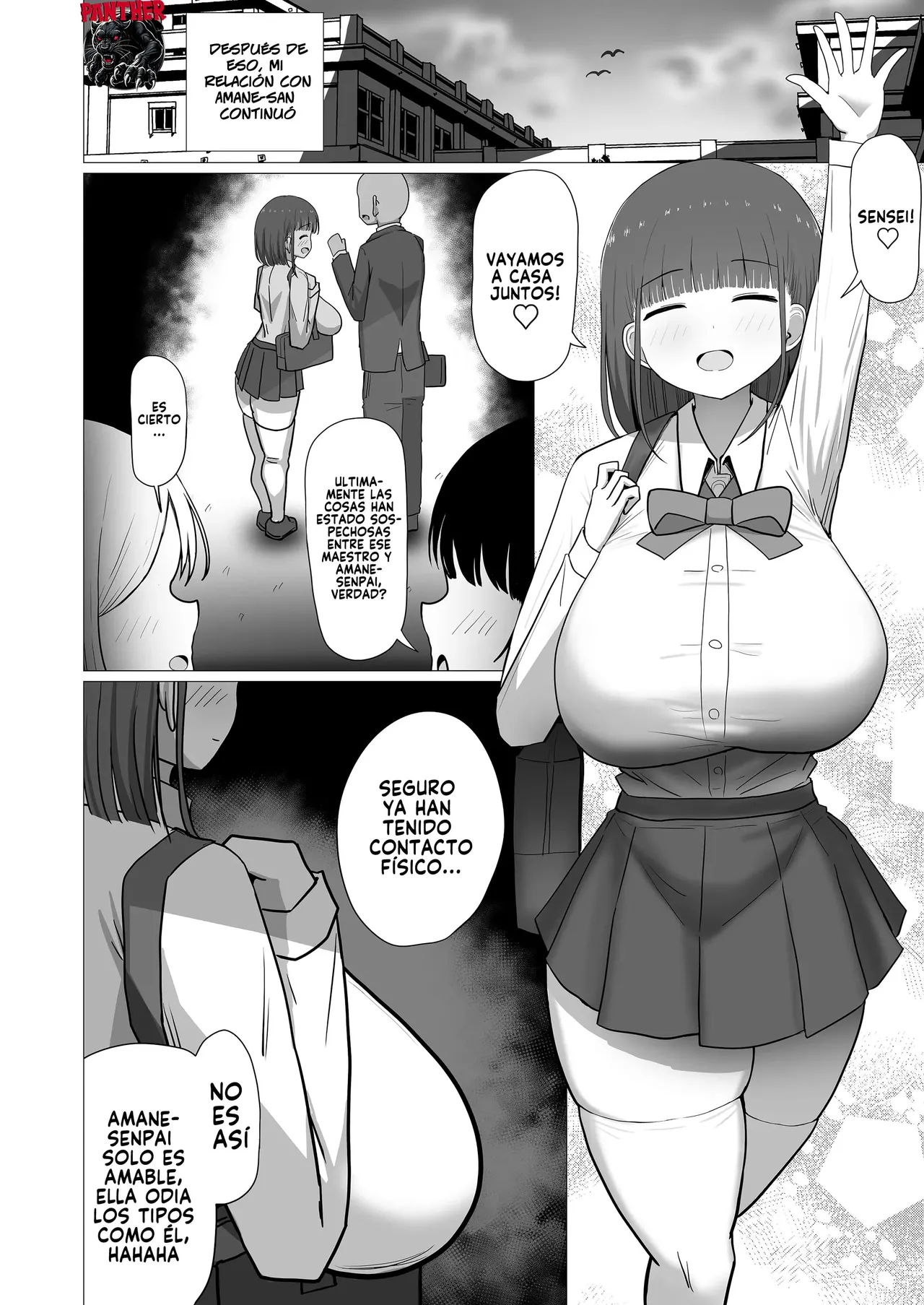 [Pastaskii] Sensei, Chotto Otsukare desu ka? | Se siente un poco cansado, Sensei? [Spanish] [Panther Scan] 画像番号 35