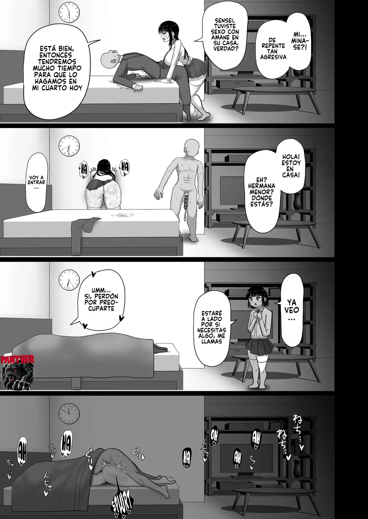 [Pastaskii] Sensei, Chotto Otsukare desu ka? | Se siente un poco cansado, Sensei? [Spanish] [Panther Scan] 画像番号 38