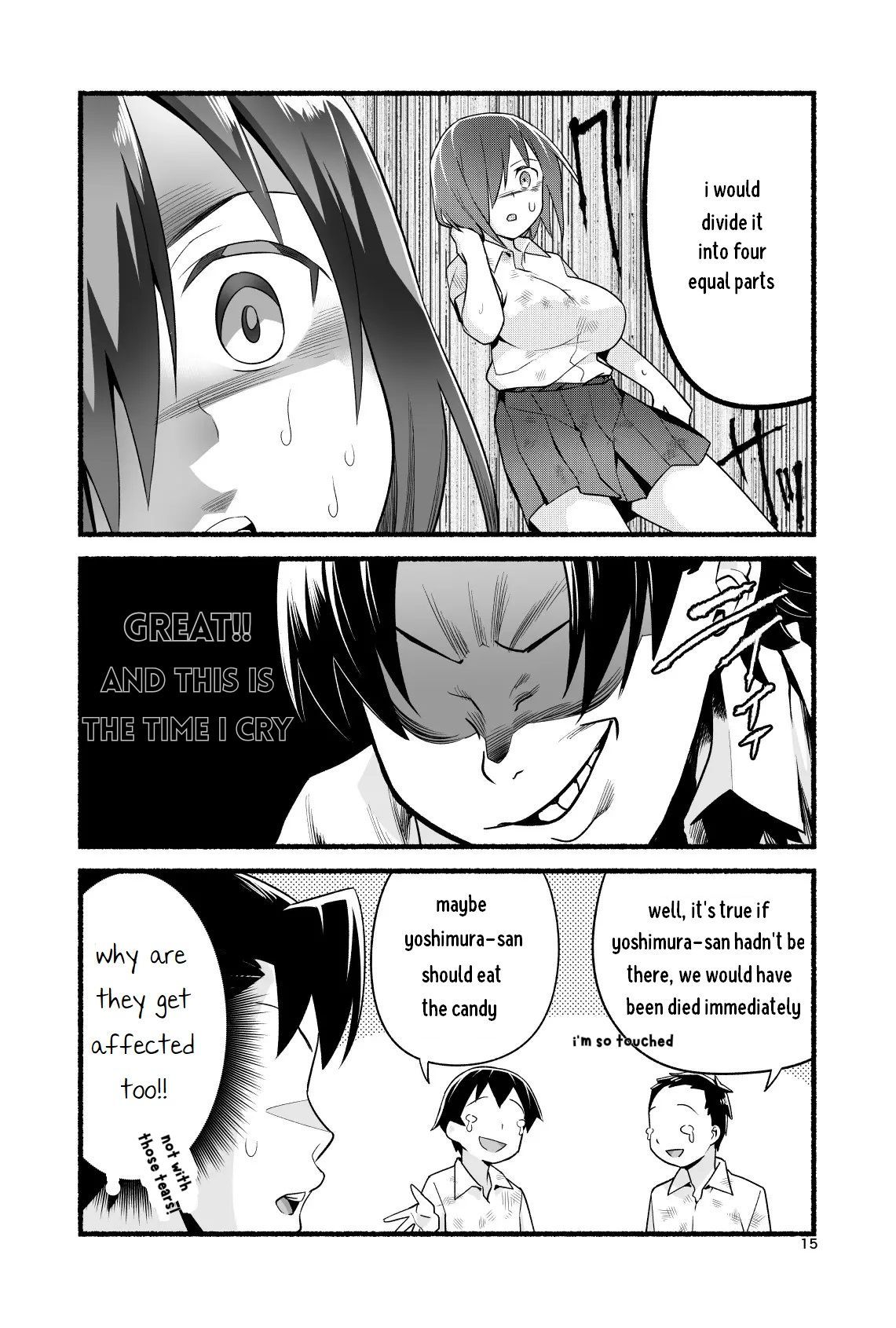 [OTOREKO (Toilet Komoru)] Mujintou de Ame-dama o Mitsukeru Hanashi. Yoshimura-san! 4 [Digital] [English] [B-Rabbit] Bildnummer 20