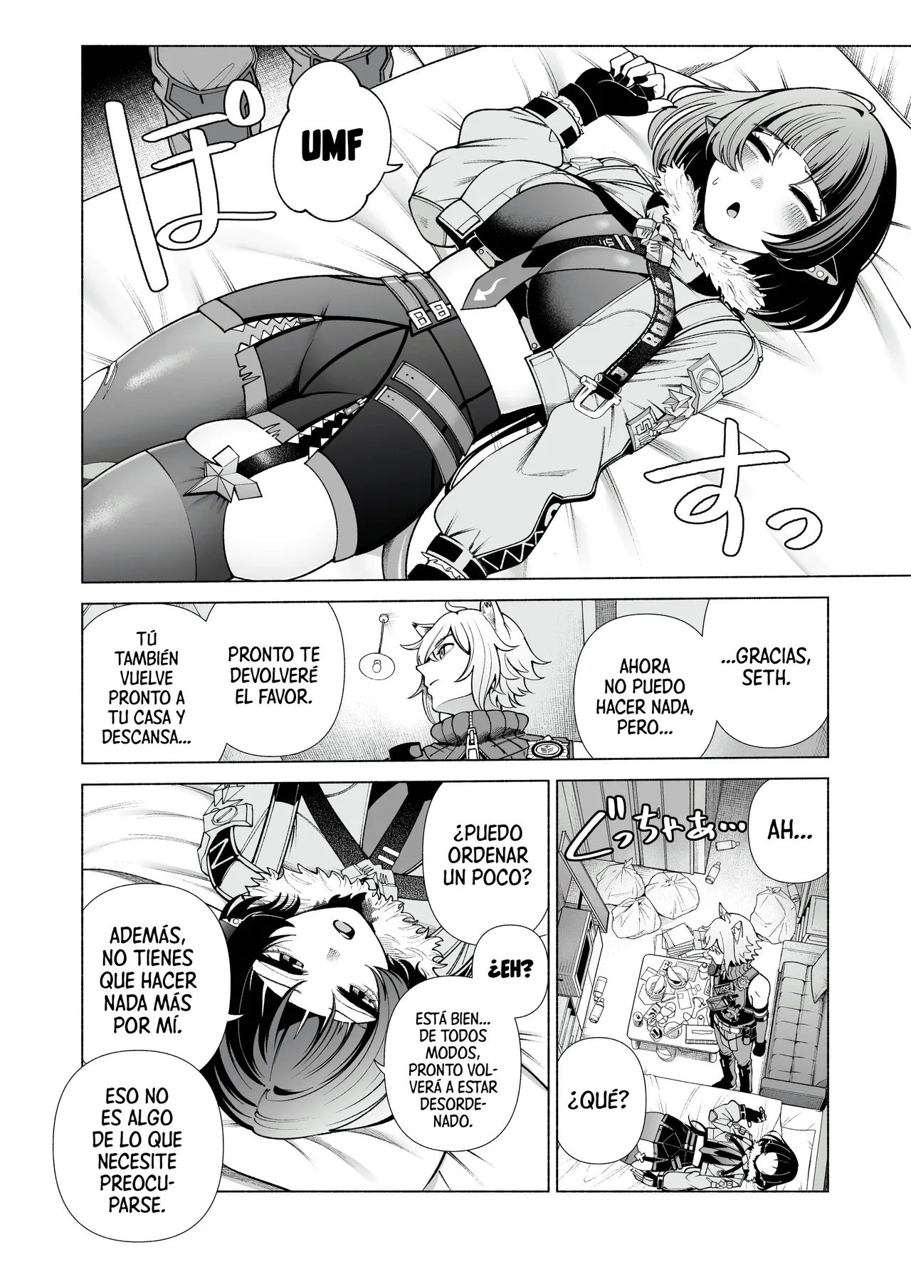 [electromonkey (Migihaji)] Michatta? | ¿Lo Viste?(Zenless Zone Zero) [Digital] [Spanish] [Mister Nugget] Bildnummer 4