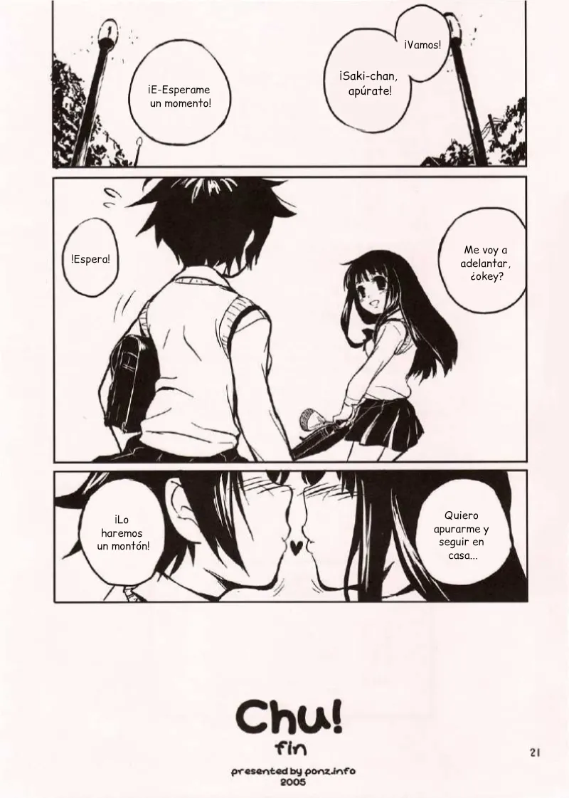 (COMITIA72) [ponz.info (Ponz)] Chu! [Spanish] {ServalYuri} image number 21