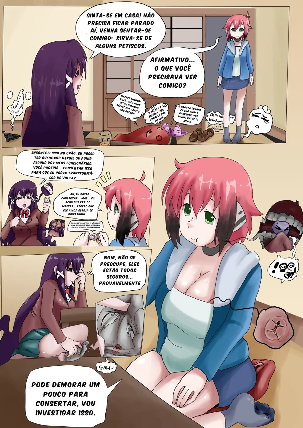 Mikako's Sock [Portuguese-BR] [BLACKSUB] image number 11