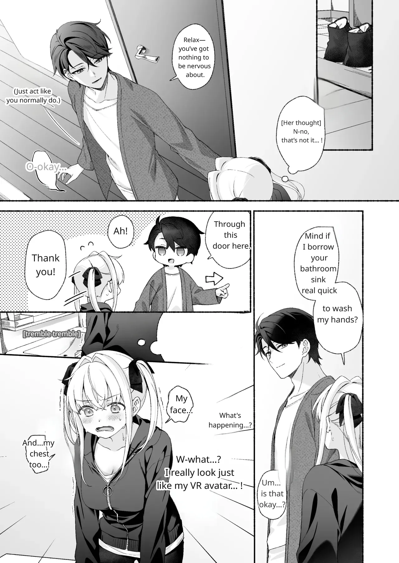 [Amuai Okashi Seisakusho (LiO)] VR no Hazu datta!! | It Was Supposed to Be VR!! [English] [Comics Enjoyer] image number 10