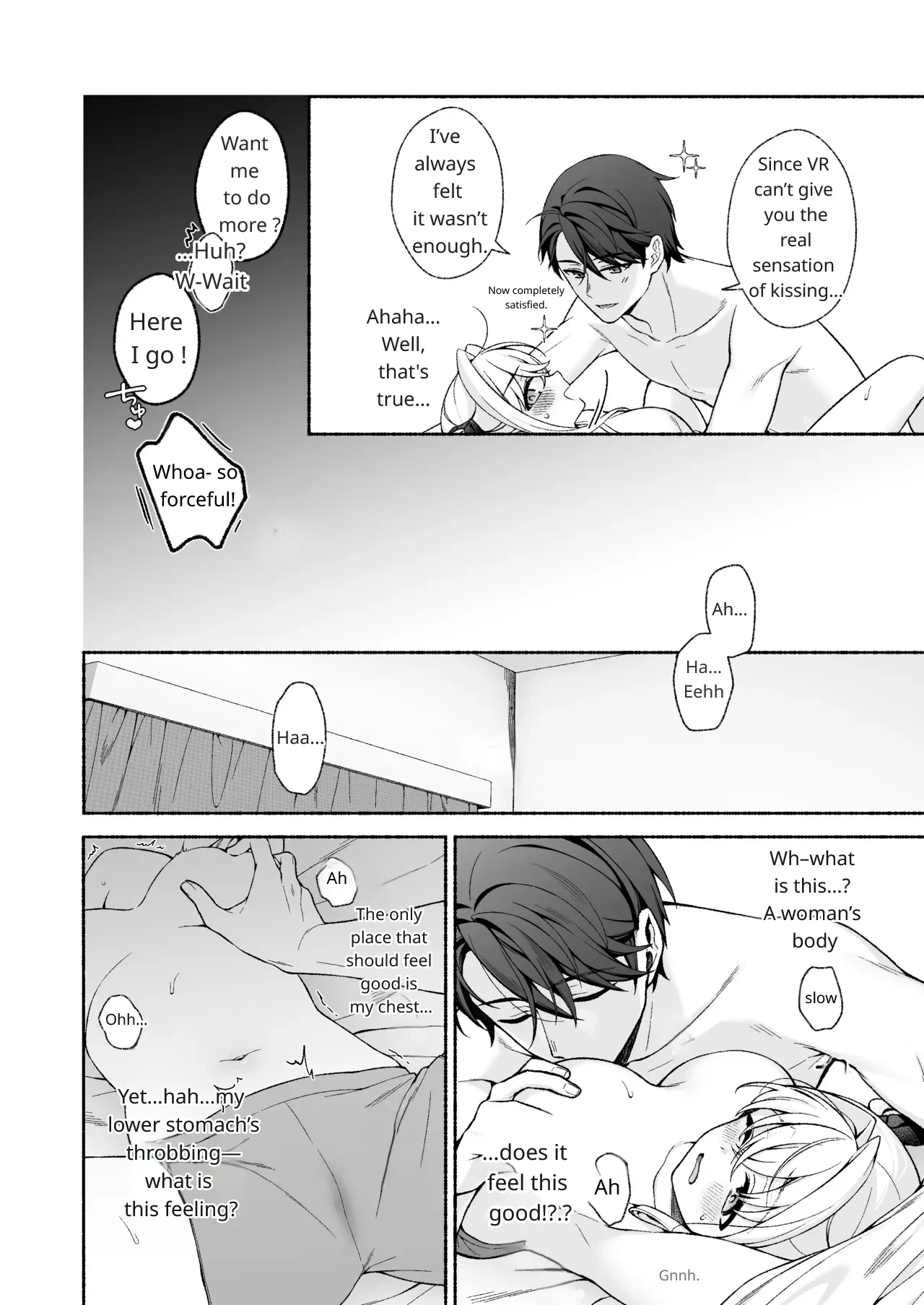 [Amuai Okashi Seisakusho (LiO)] VR no Hazu datta!! | It Was Supposed to Be VR!! [English] [Comics Enjoyer] image number 22