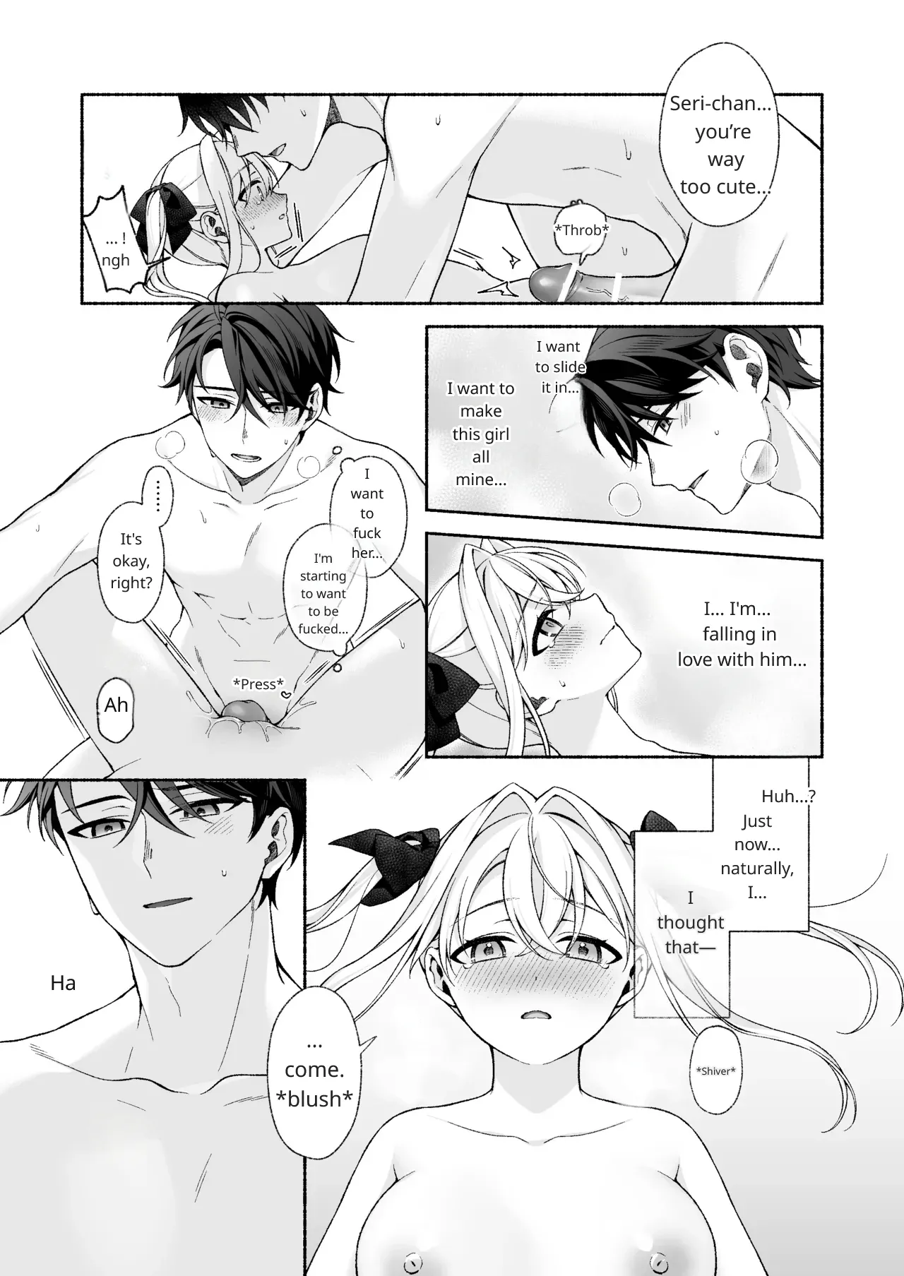 [Amuai Okashi Seisakusho (LiO)] VR no Hazu datta!! | It Was Supposed to Be VR!! [English] [Comics Enjoyer] image number 28