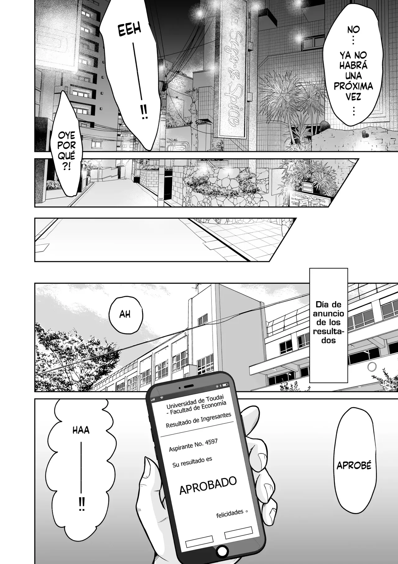 [Ooide-kun] Jyuken no Tame ni Tokyo ni Kita Dake datta noni | Solo vine a Tokyo a hacer un Examen [Spanish] [Harenchi no Fansub] [Digital] numero di immagine  63