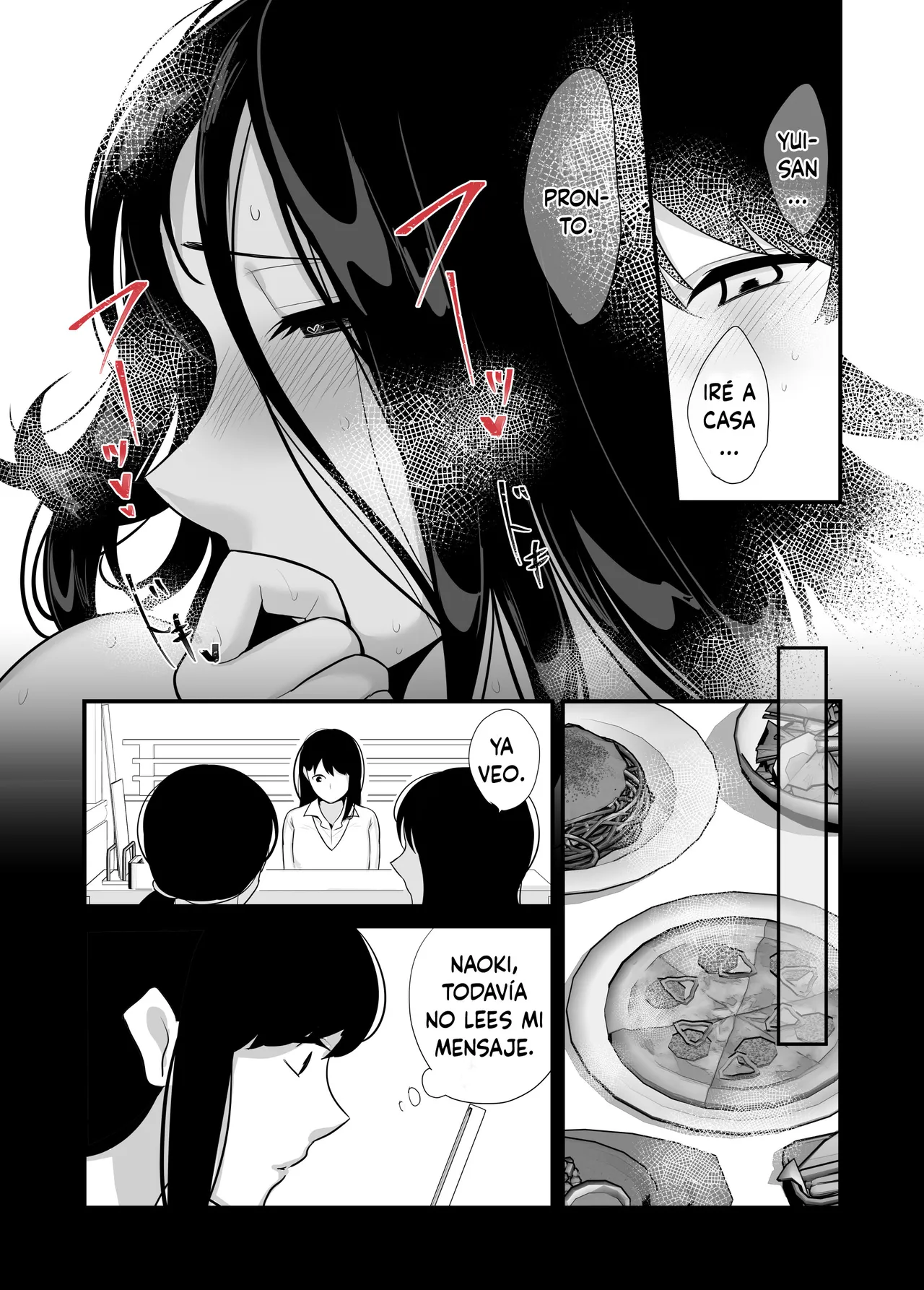 [Botamochi] Kanojo no haha ni tabe rareru ~ yūwaku sa rete naisho no furin kankei [Spanish] image number 50