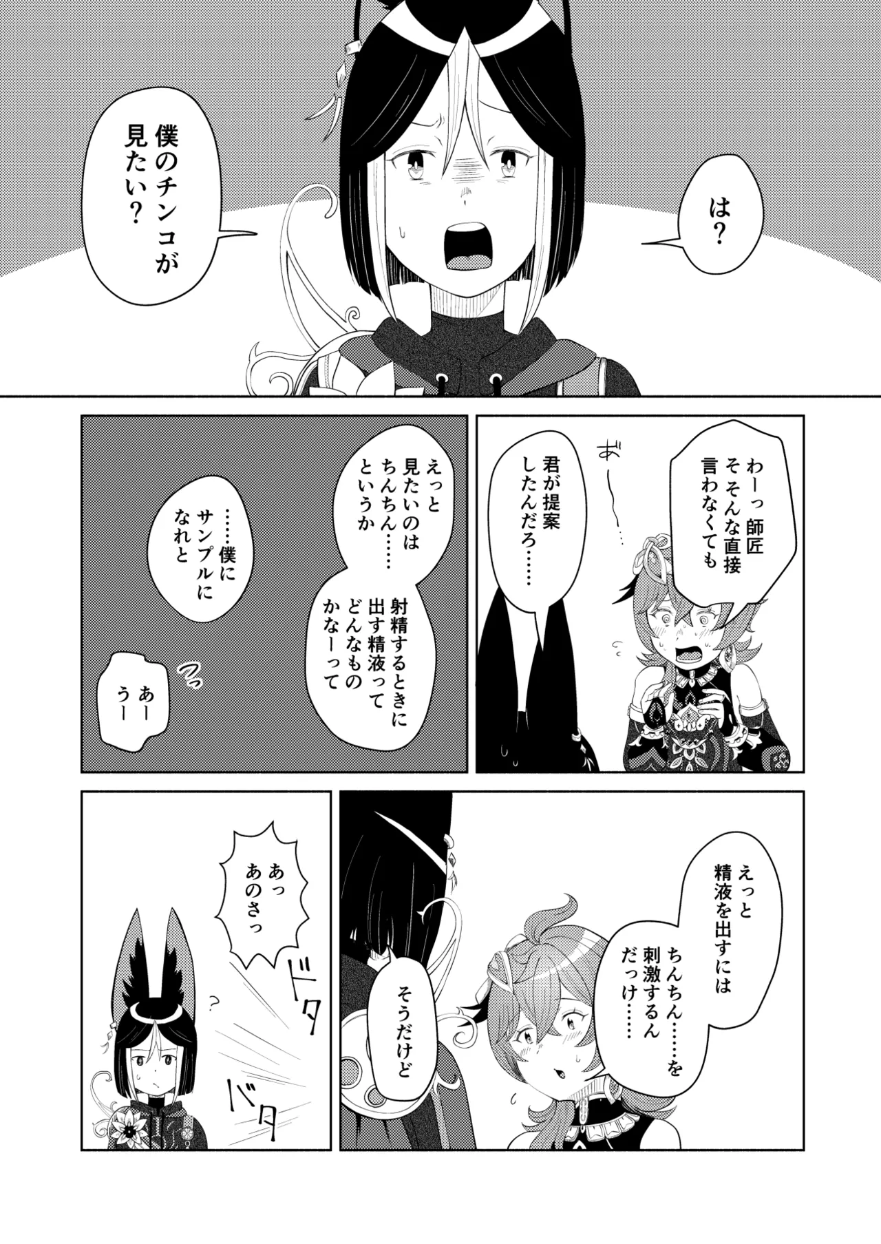 [Warui Yatsu] TighnaColle Tekoki Manga (Genshin Impact) image number 1