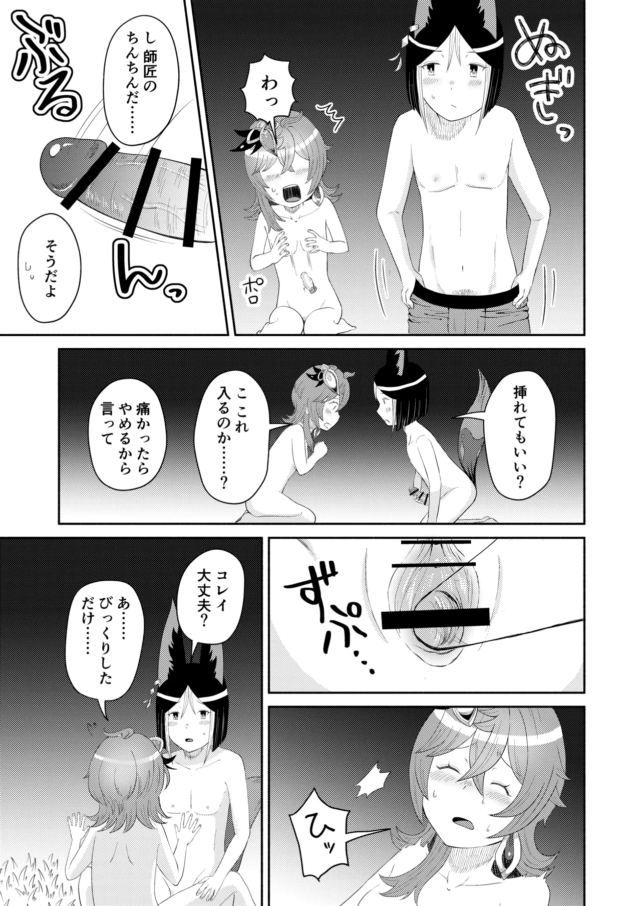 [Warui Yatsu] TighnaColle Manga Shishou Shikkaku (Genshin Impact) image number 19
