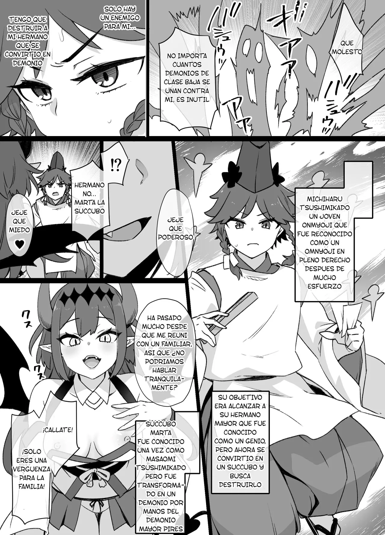 Shonen Onmyouji no Akuochi Inma-ka Manga、Inma Shimai Tanjou Hen [TF SCANS] image number 2