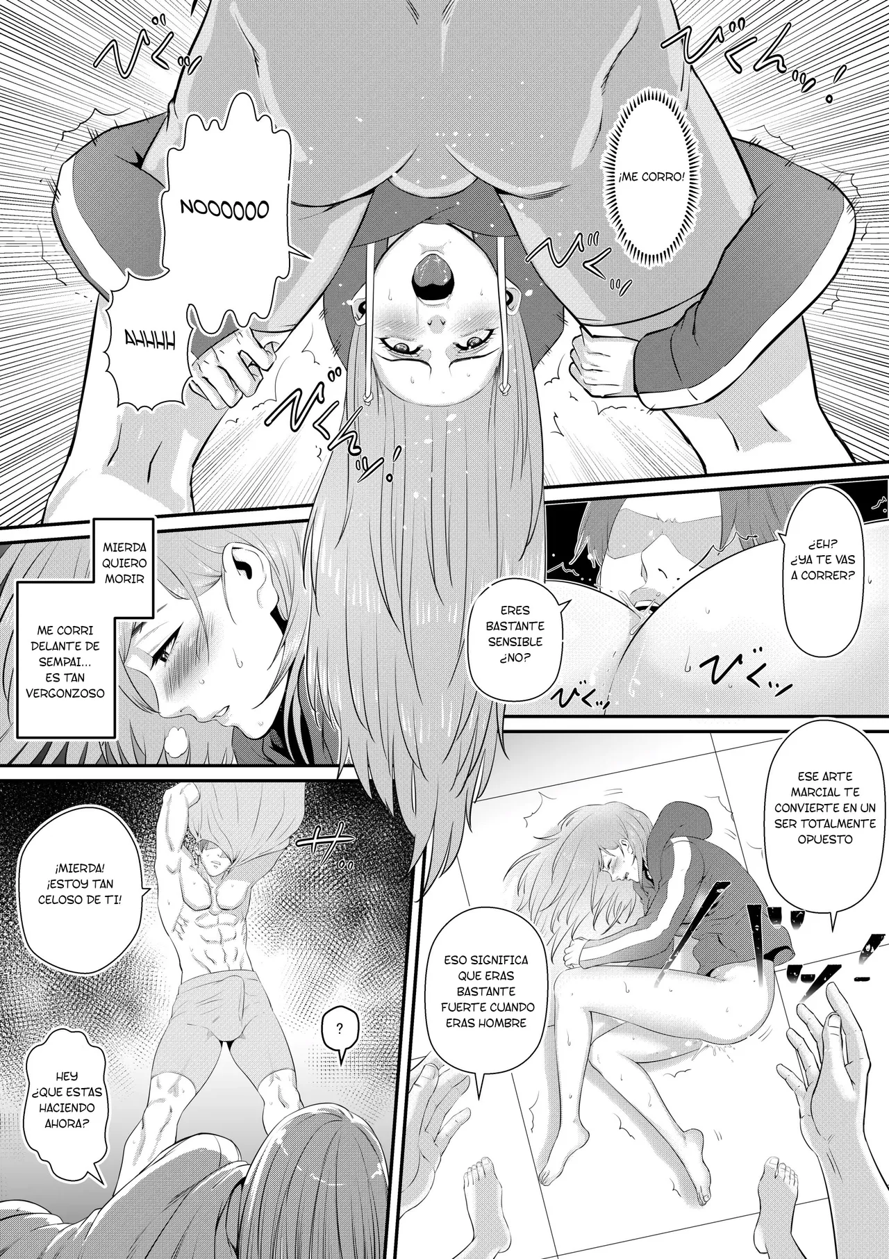 Senpai ni Nyotaikasarete Onna ni Sareta Ken Ch.1 [TF SCANS] image number 20