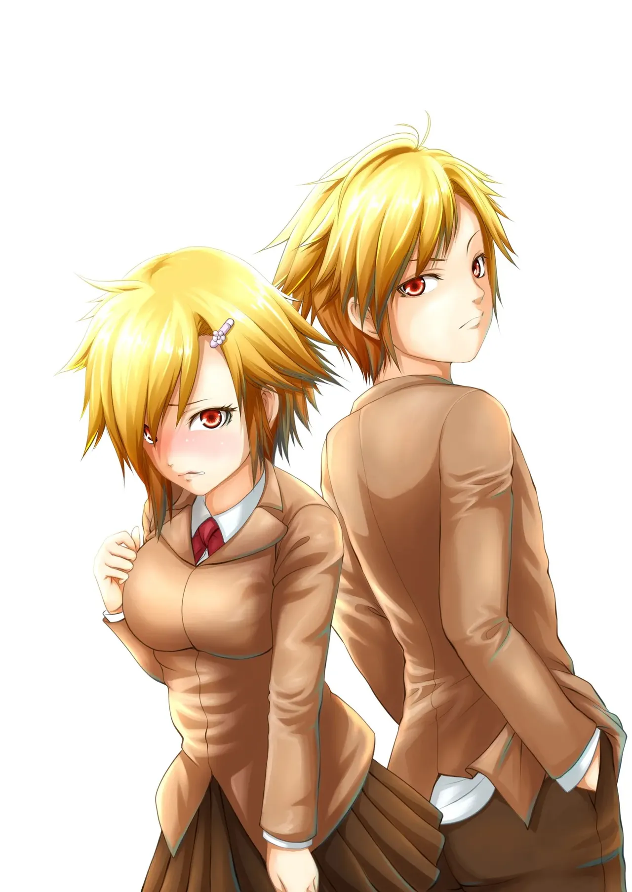 Joseika Kareshi Ni Fukushuu Shichae! | Revenge Against A Feminized Boyfriend! [TF SCANS] image number 29