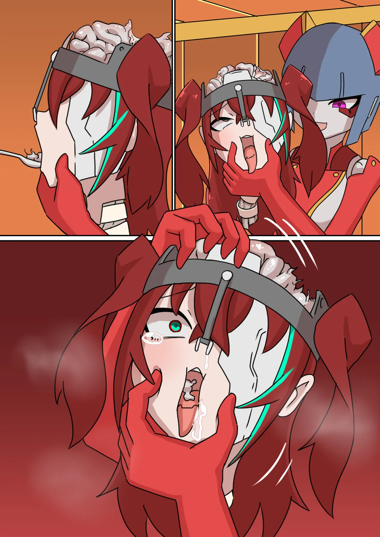 [Z.o.e.a] 正義のサイボーグヒロイン脳破壊調教 (セリフあり+セリフ無し) 画像番号 66