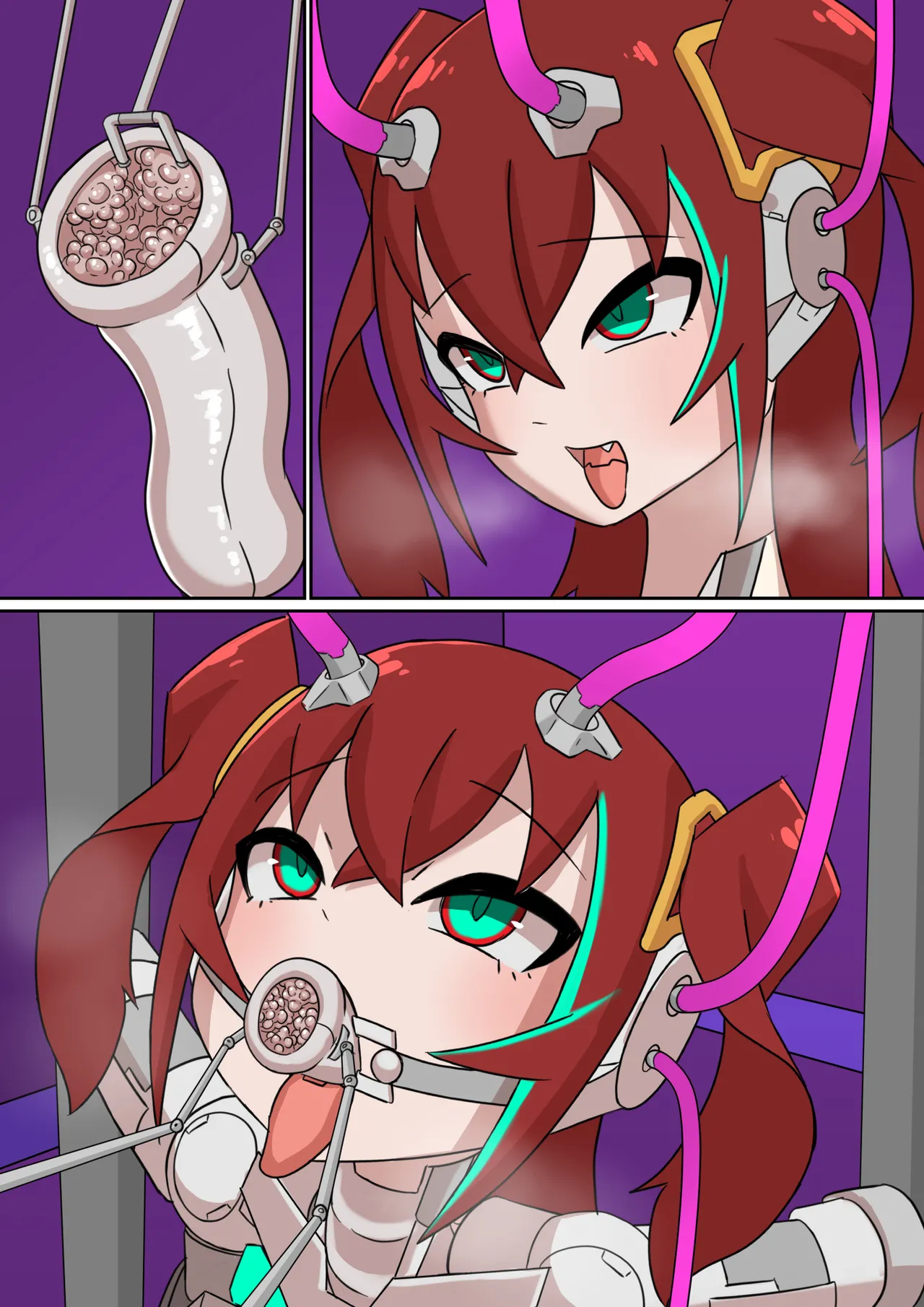 [Z.o.e.a] 正義のサイボーグヒロイン脳破壊調教 (セリフあり+セリフ無し) 画像番号 71