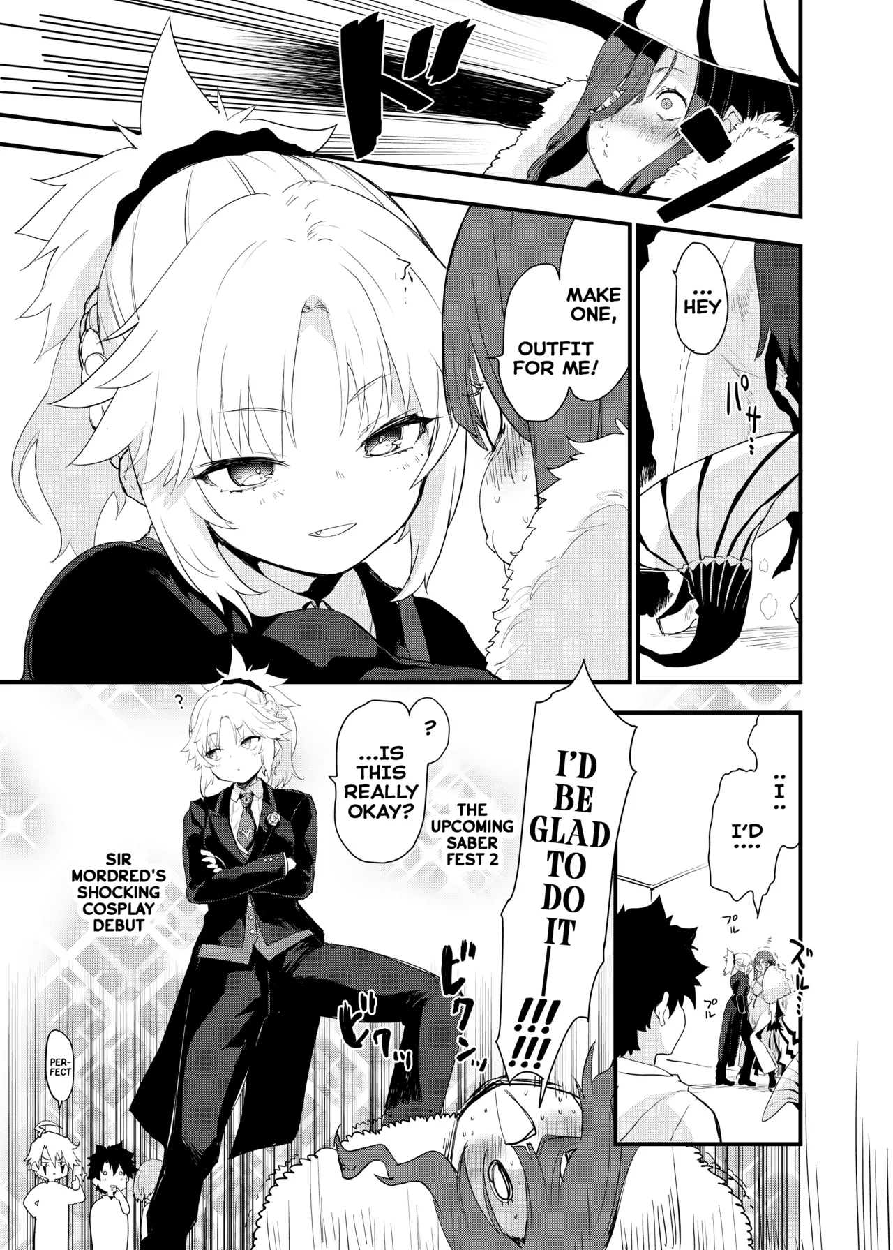 [Peθ (Mozu)] Arigatou Serva Fes 2 no Are... no Hon | Thank you for the book about... Saber fest 2! (Fate/Grand Order) [English] [Digital] 画像番号 2