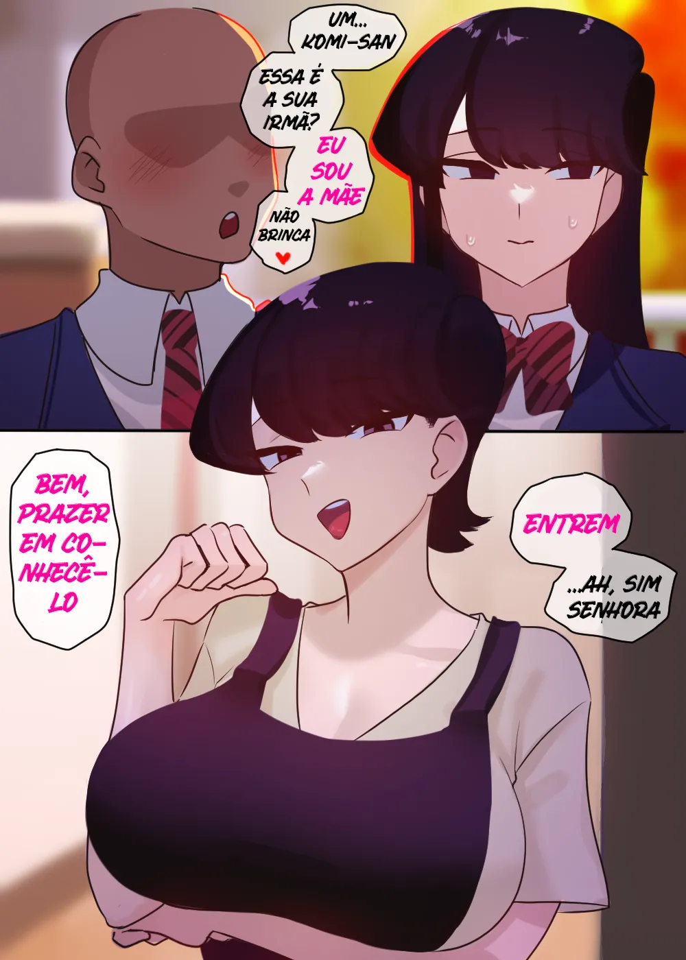 [Punpunn] Komi's NTR (Komi-san wa Komyushou desu) [Portuguese] 이미지 번호 18