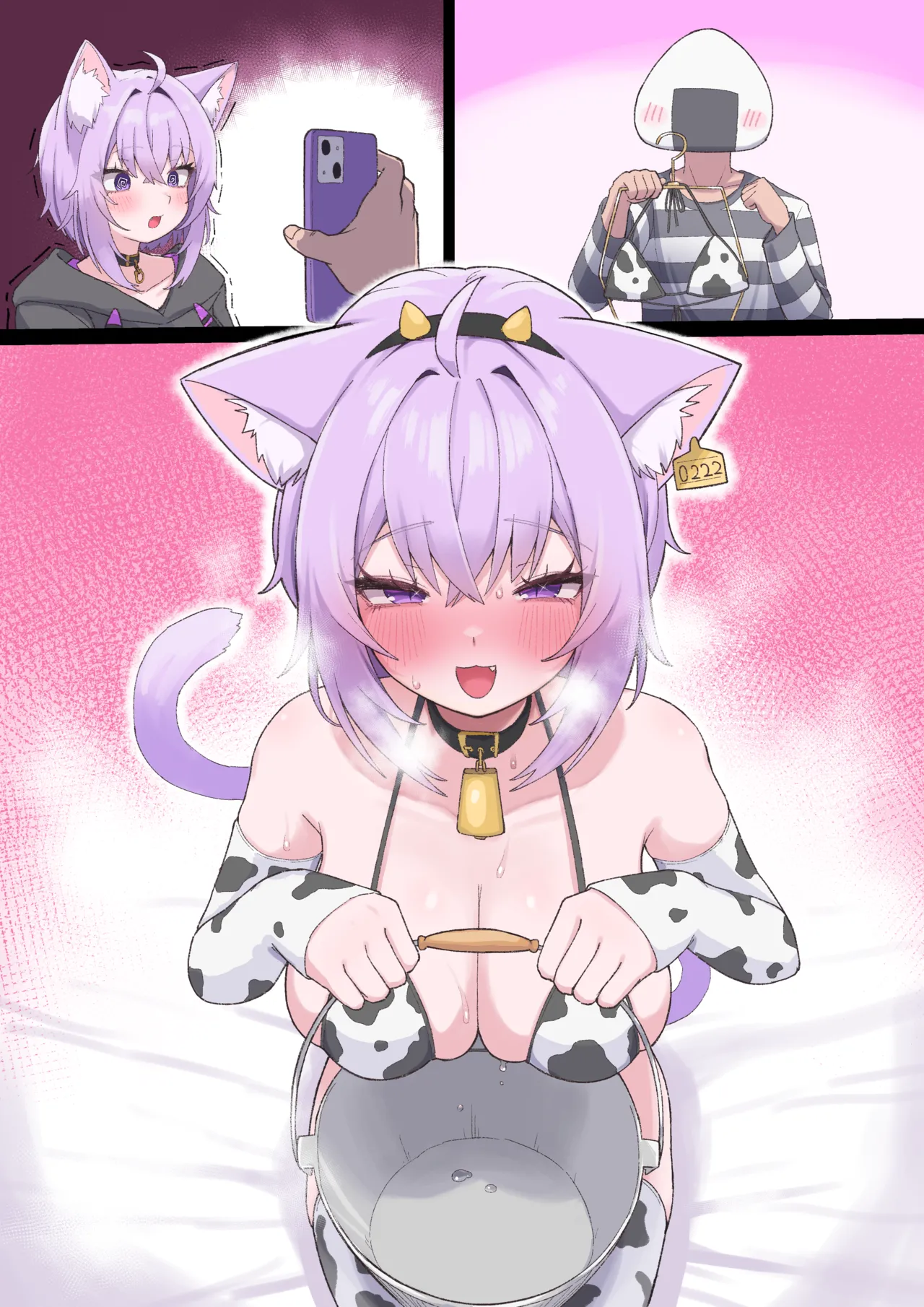 [Tkc‐てぃけし] 牛柄ビキニokyn (ホロライブ) 이미지 번호 6